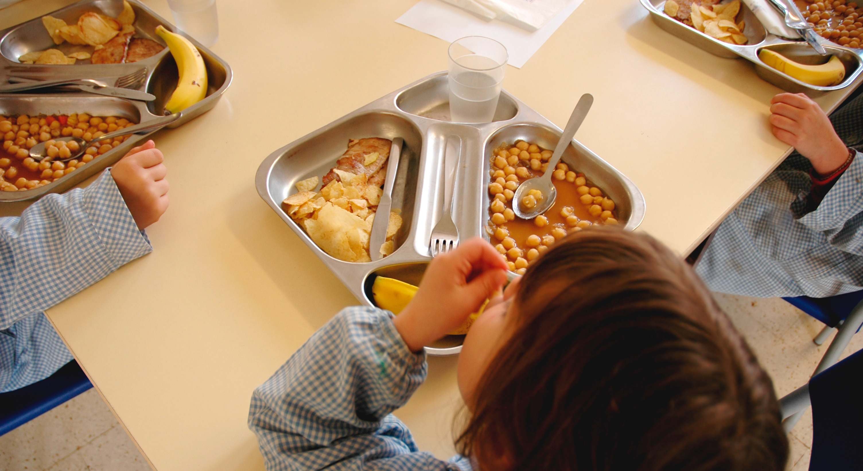 Comedor de un colegio.