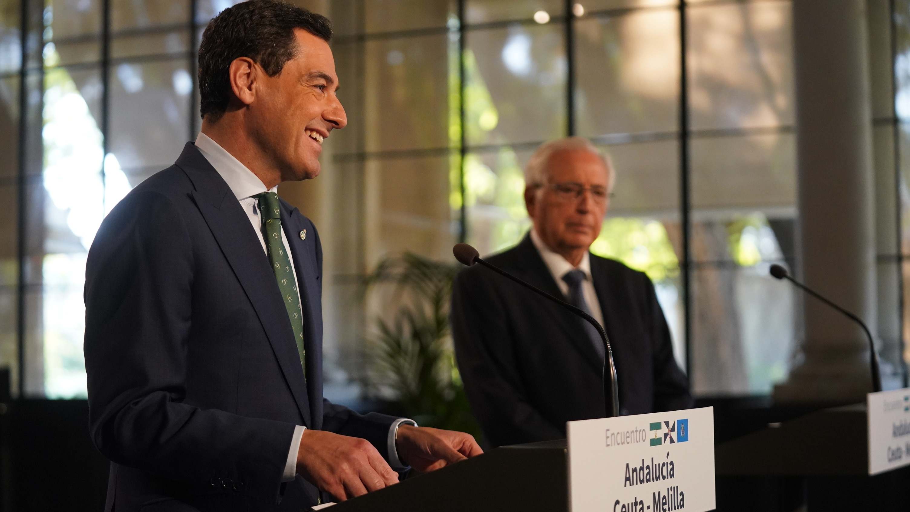 Juanma Moreno Juan José Imbroda