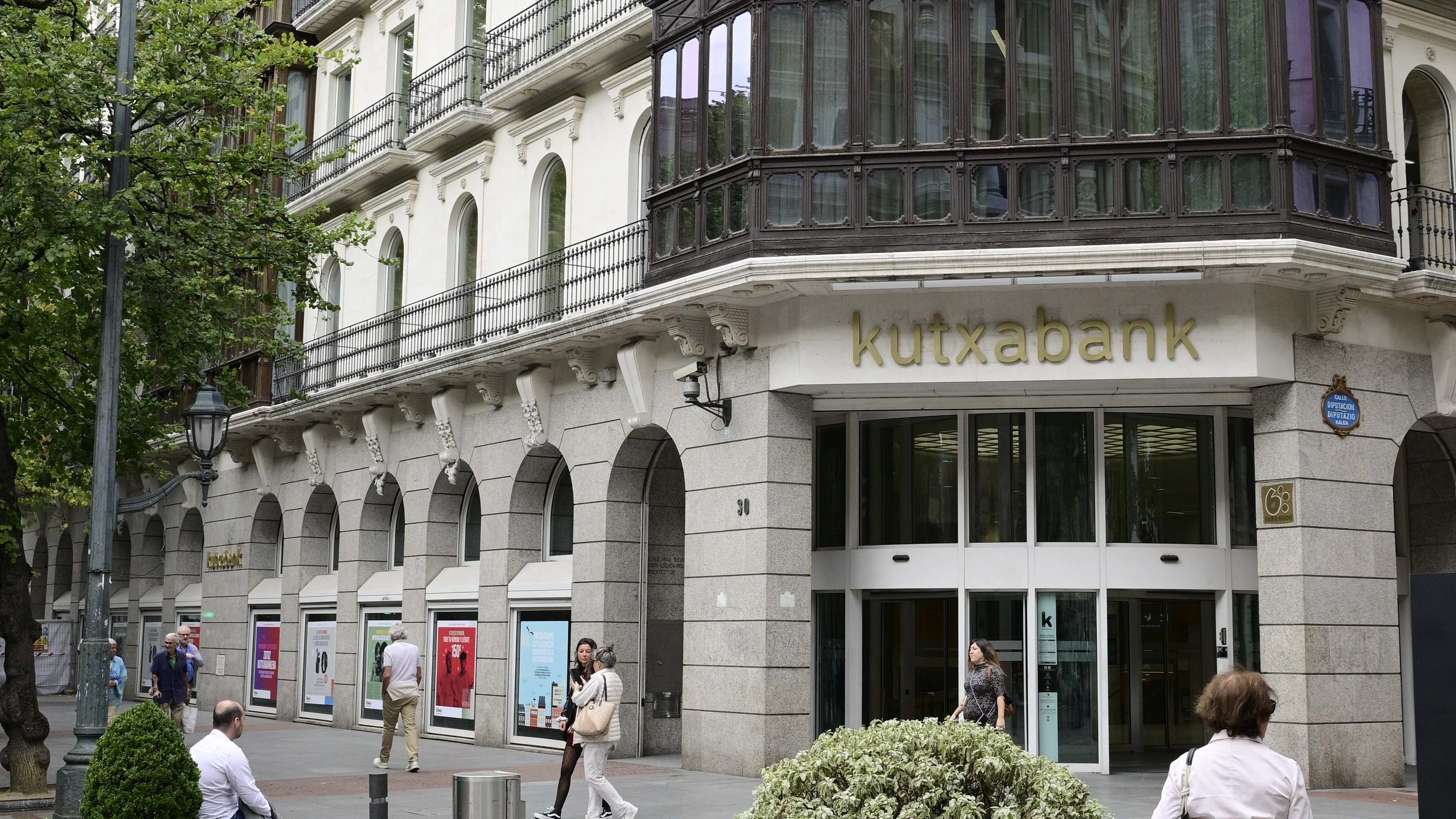 Sede de Kutxabank en Bilbao.