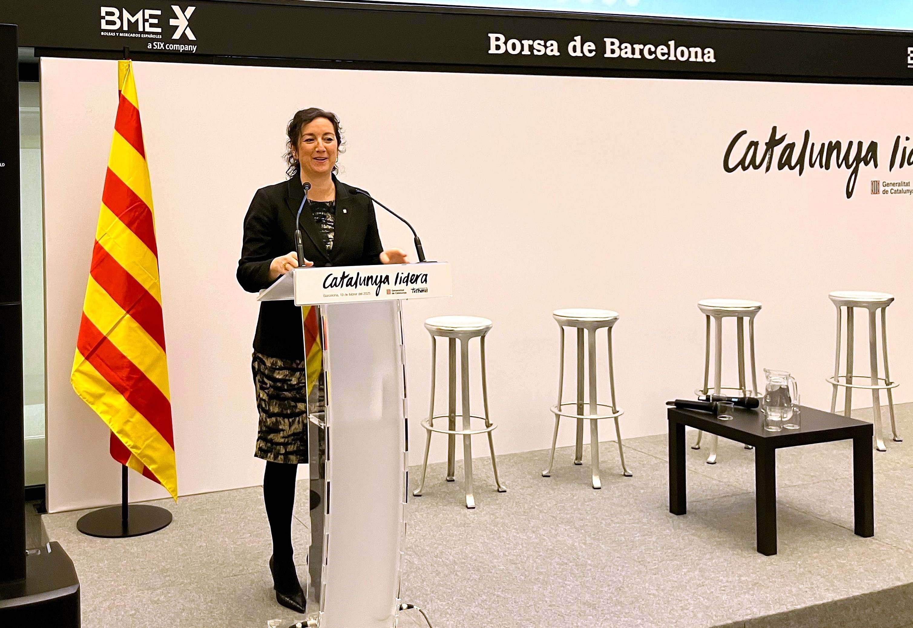 La consejera de Economía y Finanzas de la Generalitat, Alícia Romero. EP