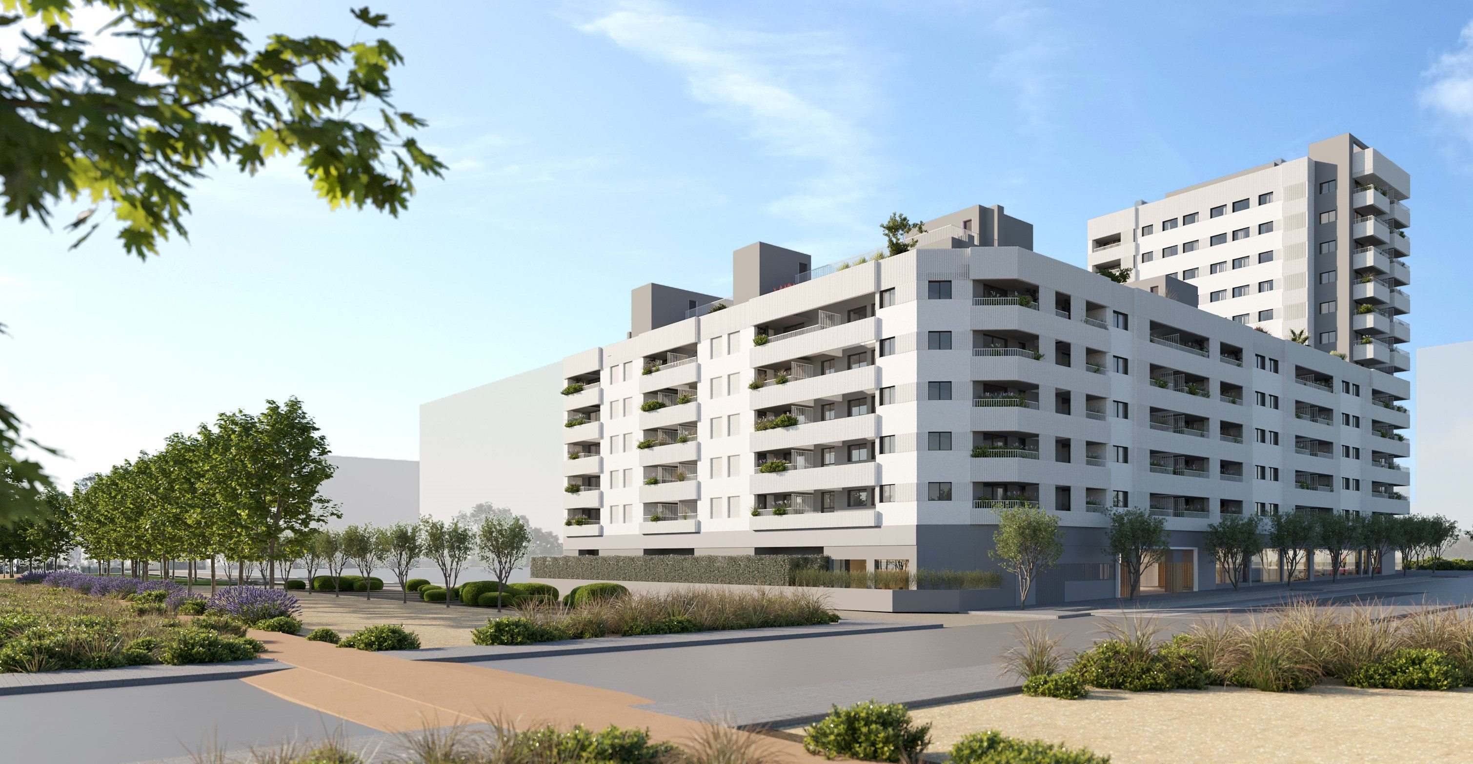 La promoción Sinán de Aedas Homes en Los Berrocales (Madrid)