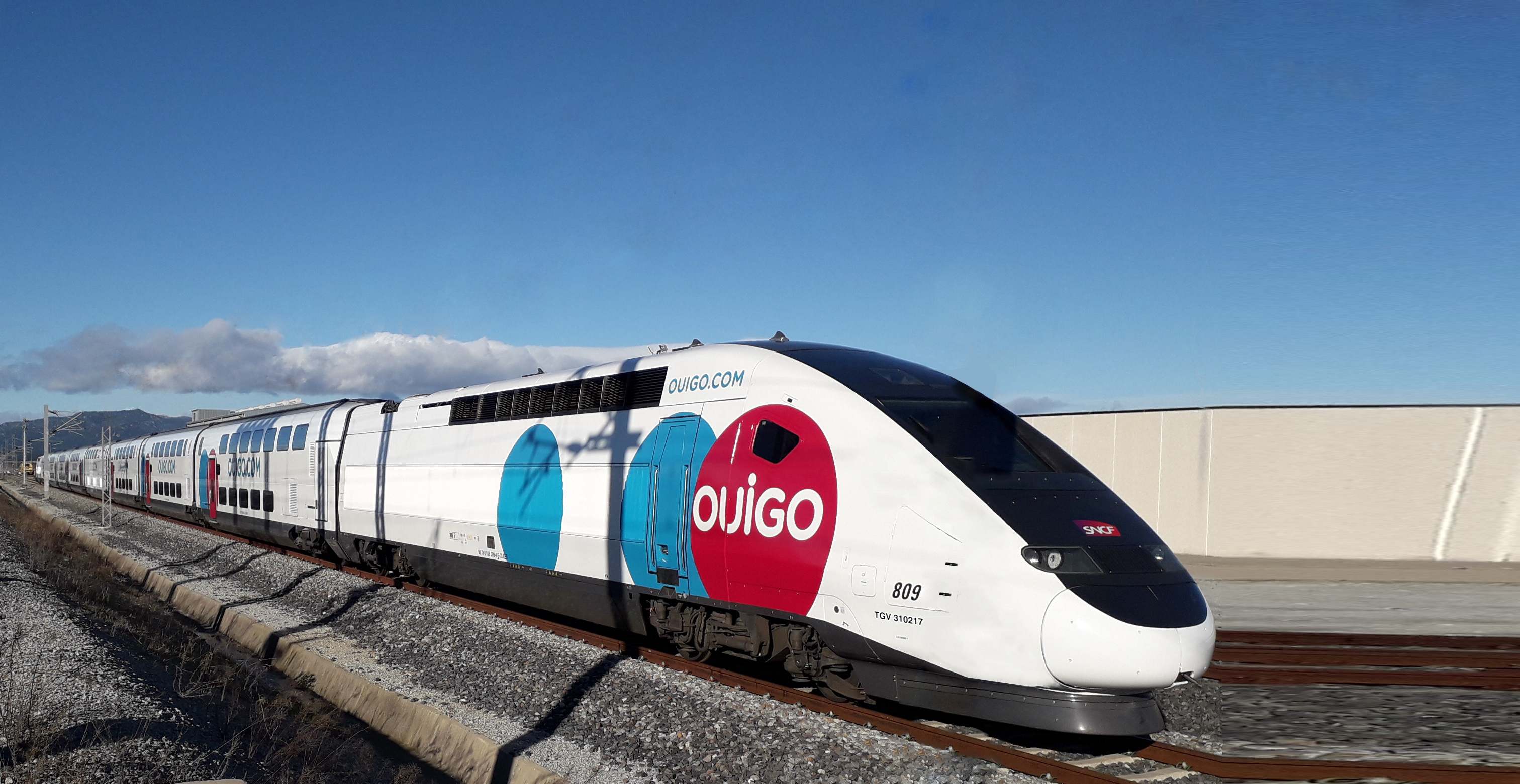 Ferrocarril Ouigo. Euroduplex Ouigo España Alstom