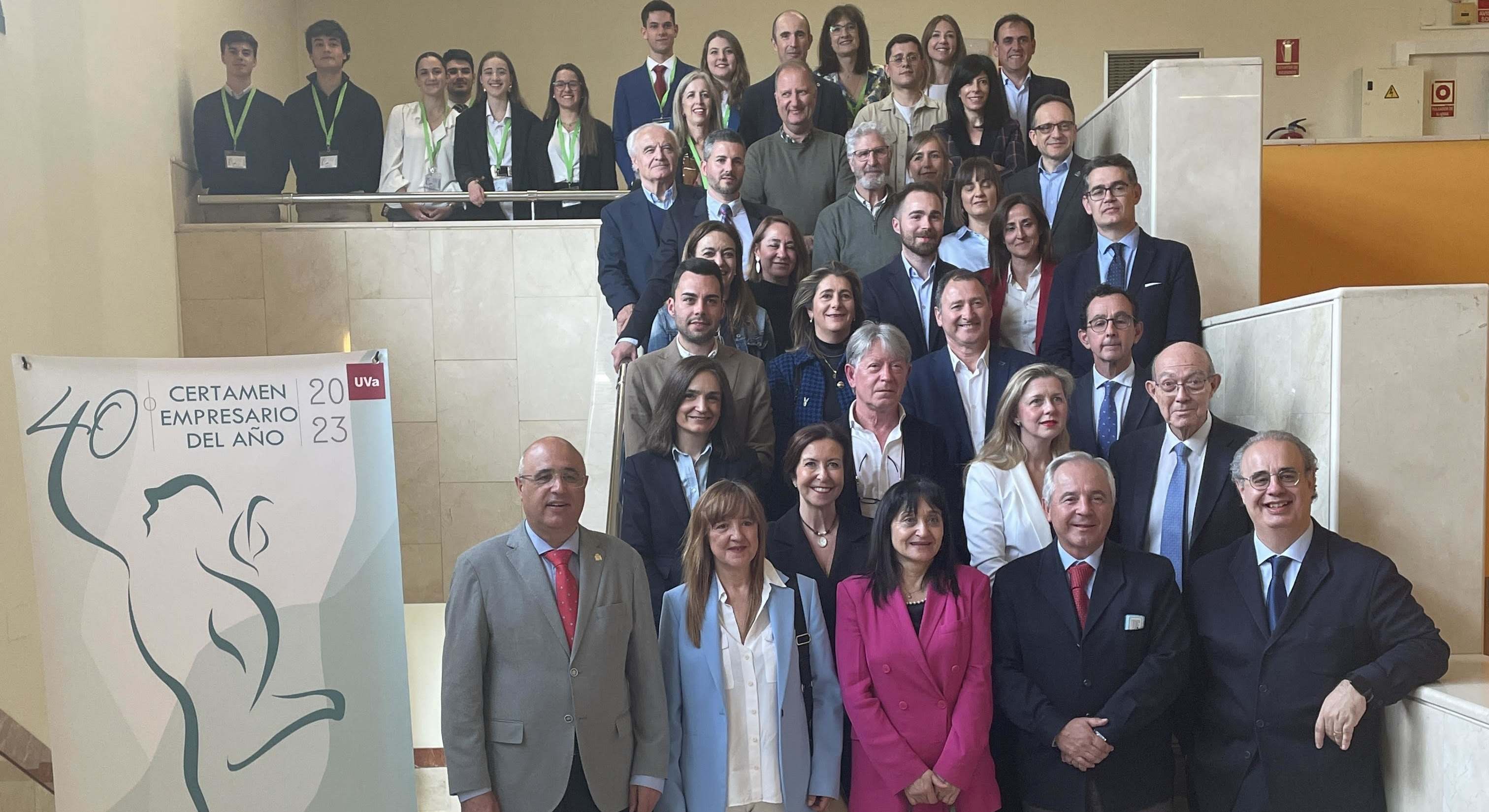 Foto del jurado de los premios de la Facultad de Comercio