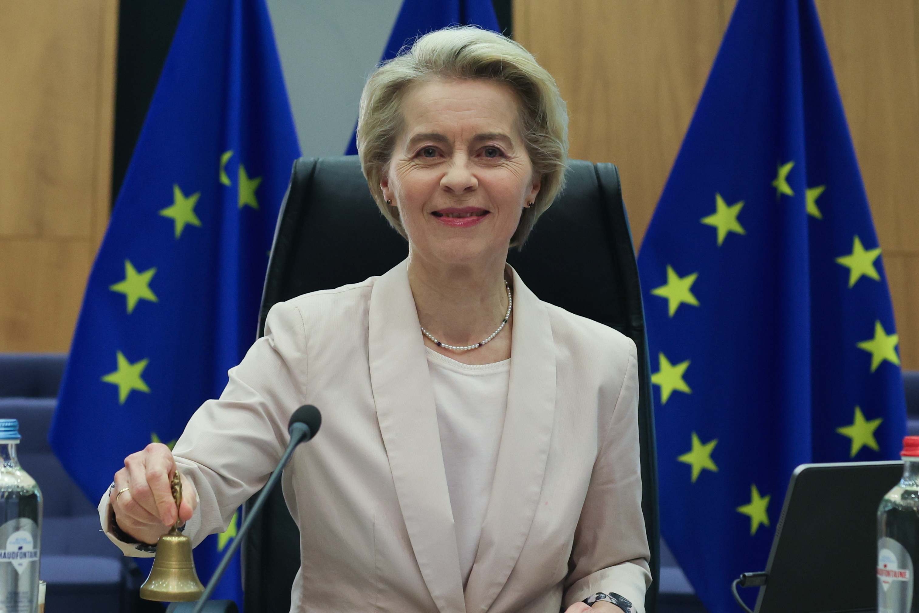 La presidenta de la Comisión Europea, Ursula von der Leyen.
