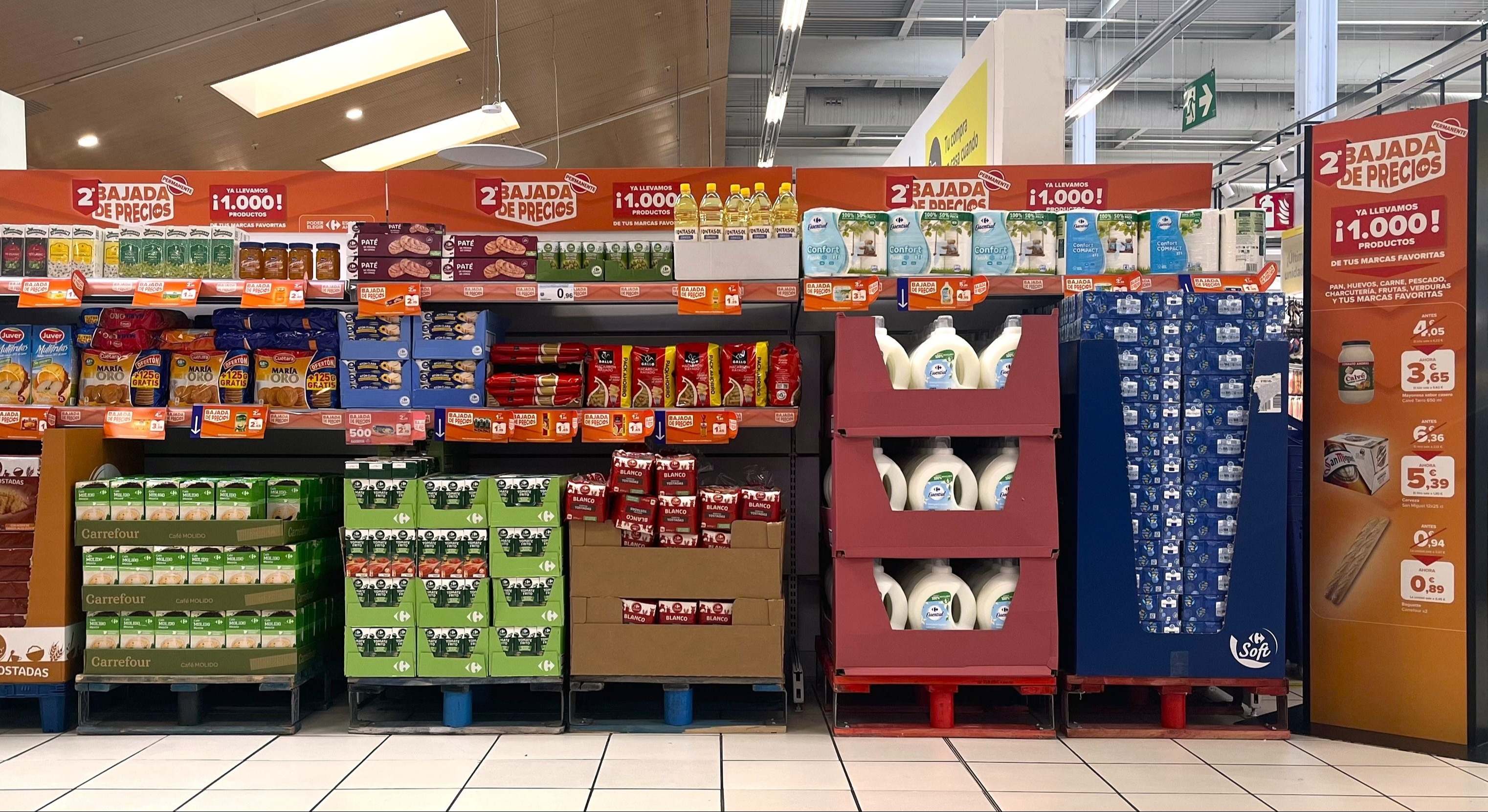 La cadena ha rebajado de precio hasta 1.000 productos este año.