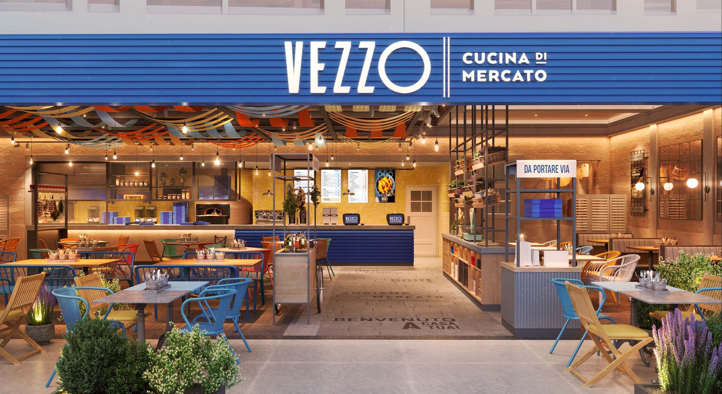 Vezzo, la nueva marca de cocina italiana del grupo FoodBox-Lateral.