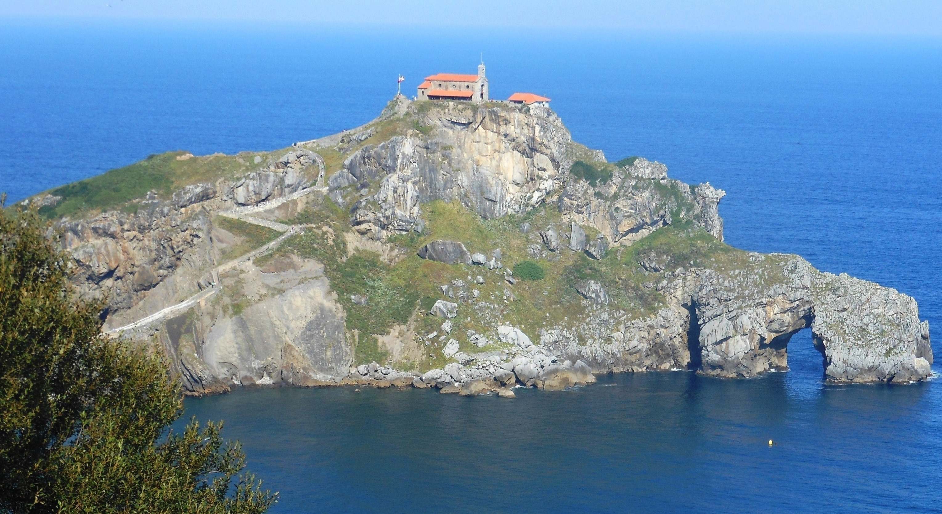 San Juan de Gaztelugatxe en Bermeo (Bizkaia).