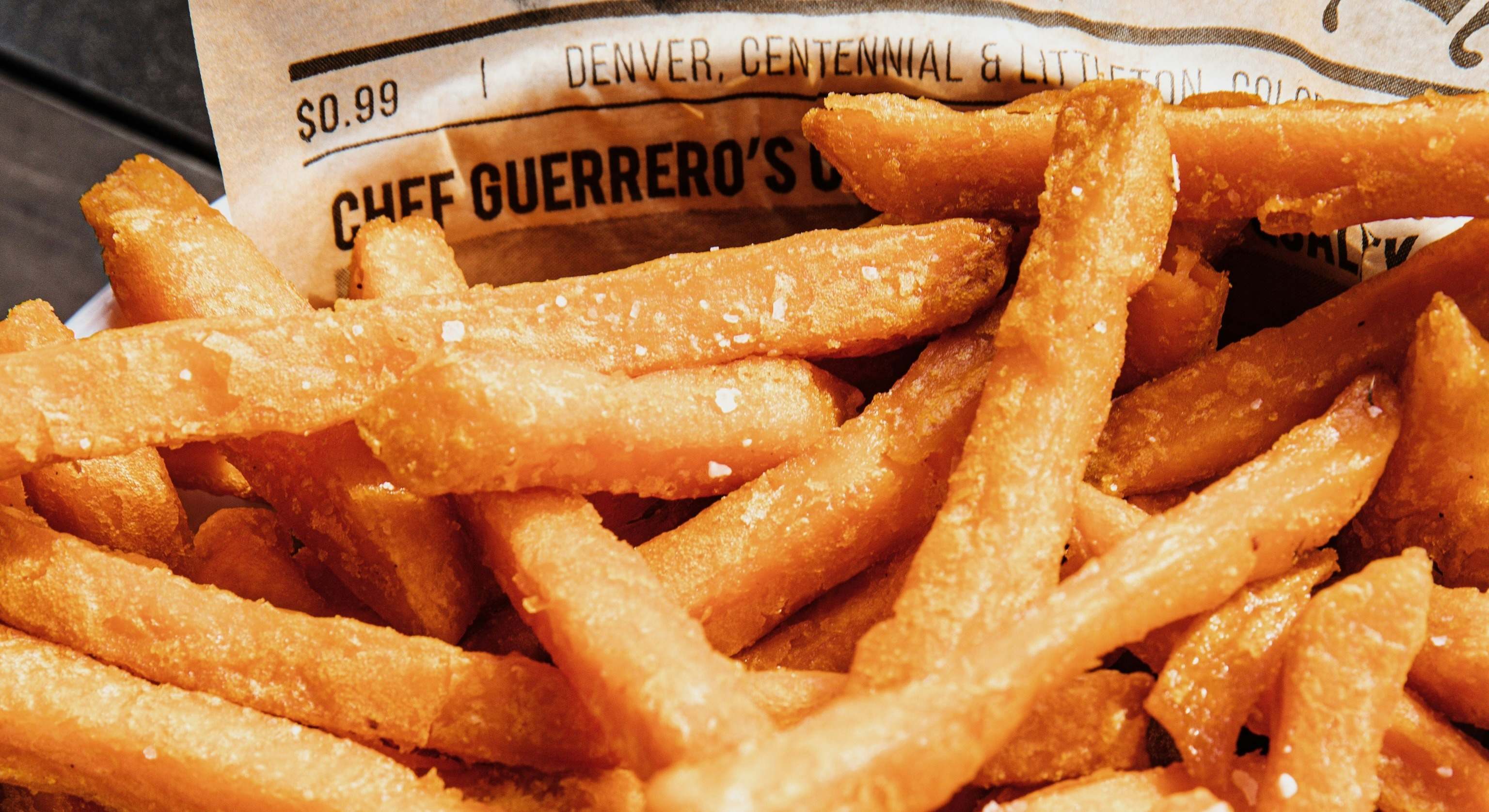 Las patatas fritas son una fuente de energía
