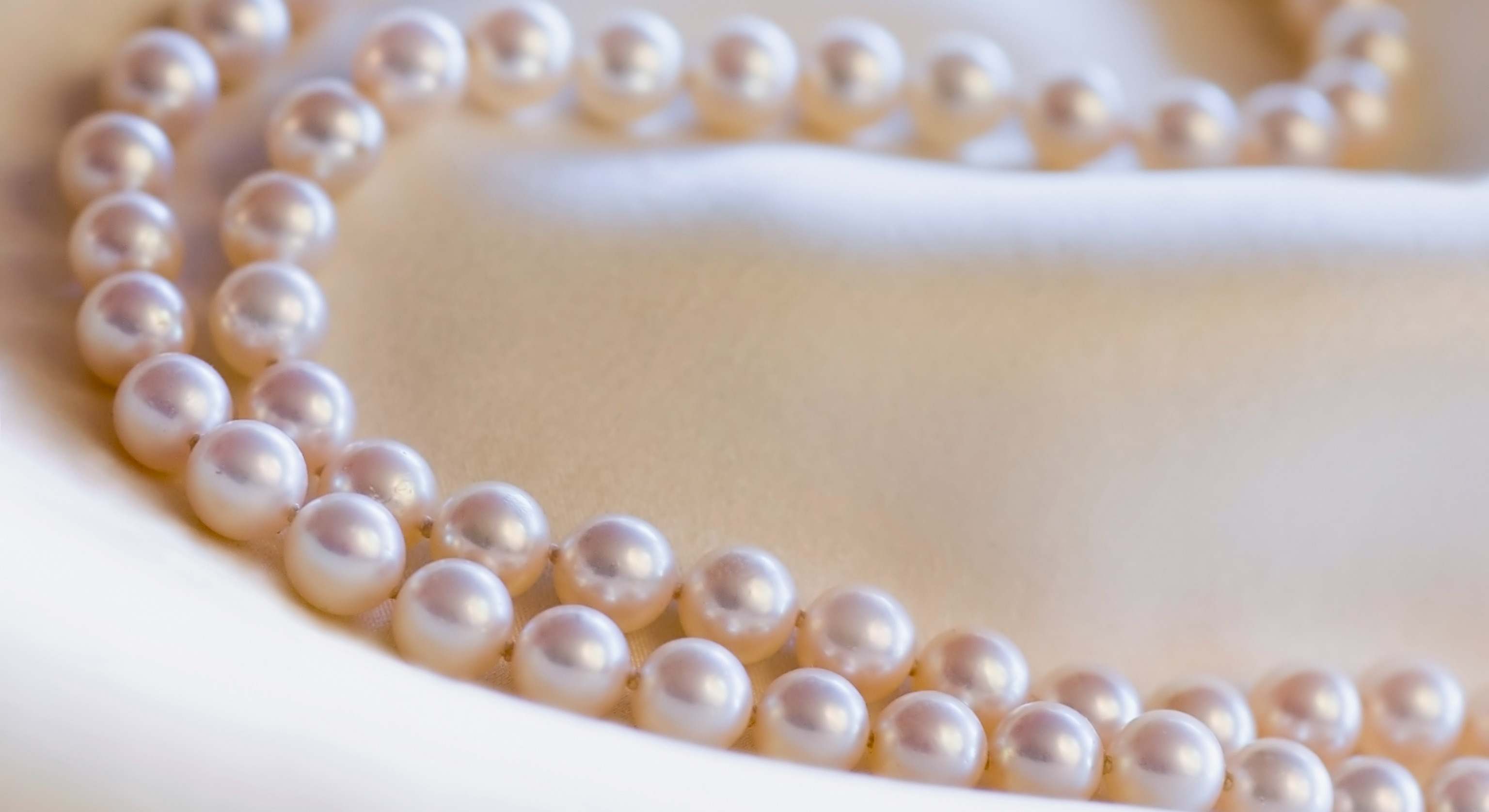 Collar de perlas al detalle. / Foto: iStock