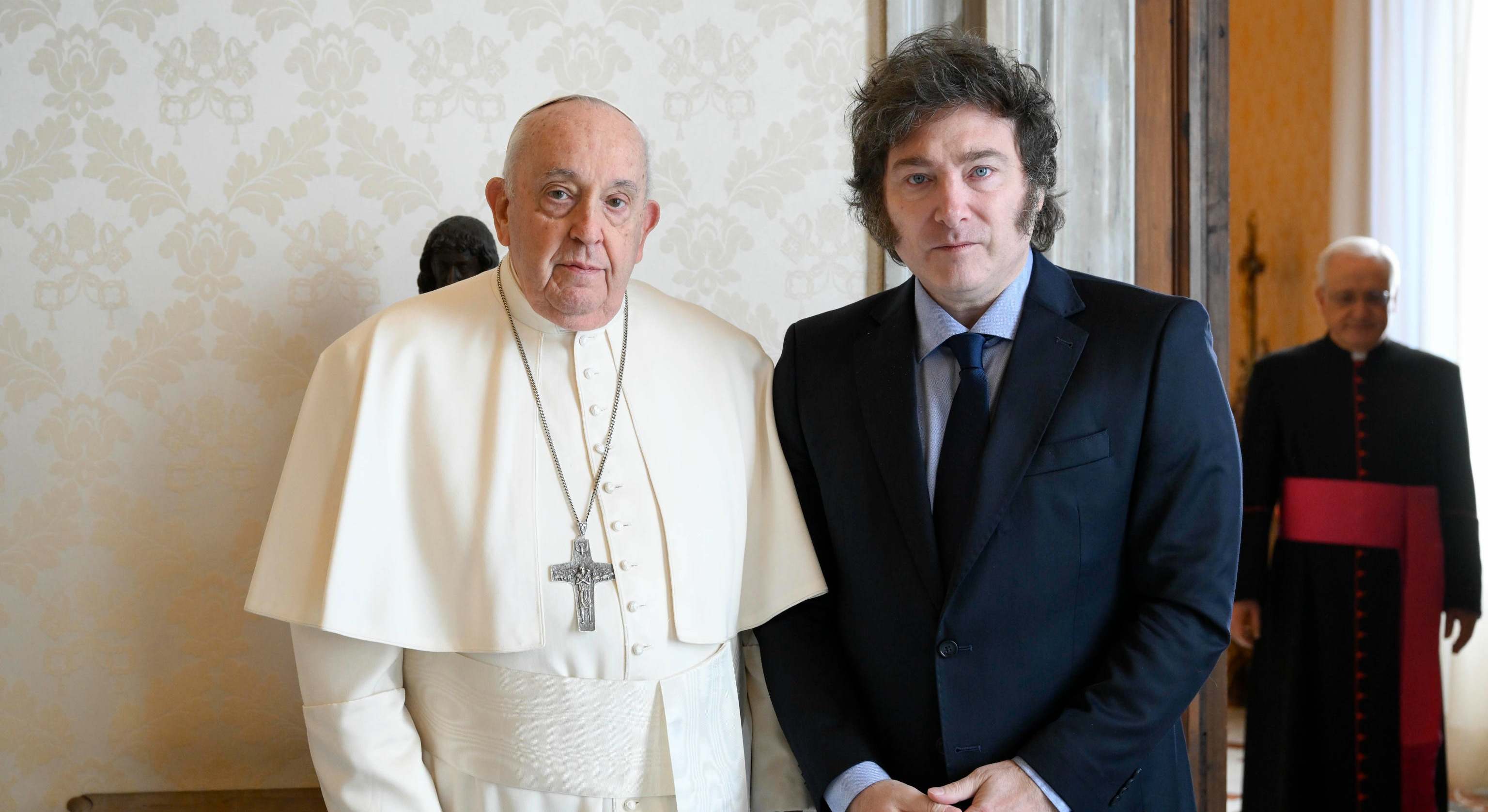 Papa Francisco y Milei