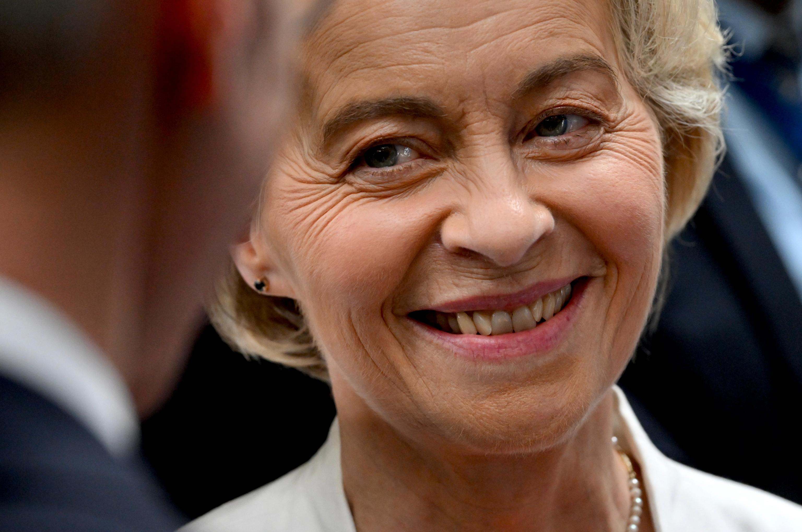 La presidenta de la Comisión Europea, Ursula von der Leyen