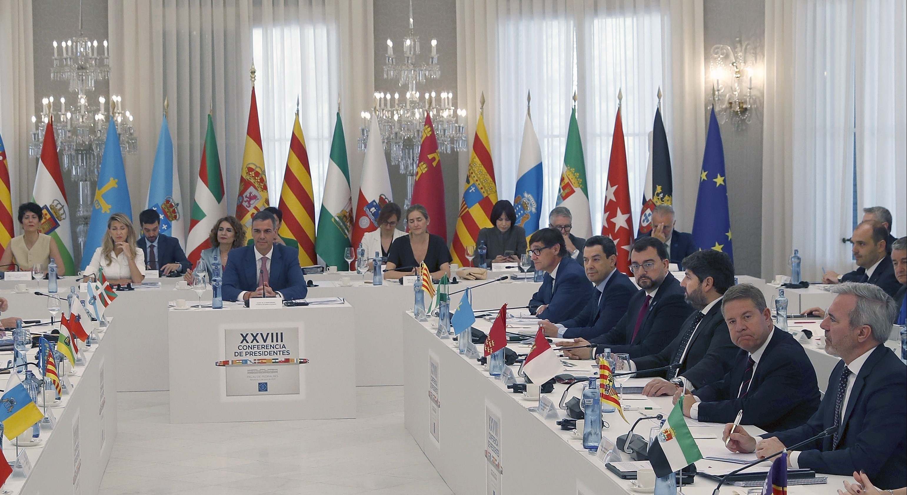 Conferencia de Presidentes celebrada en Barcelona. EP