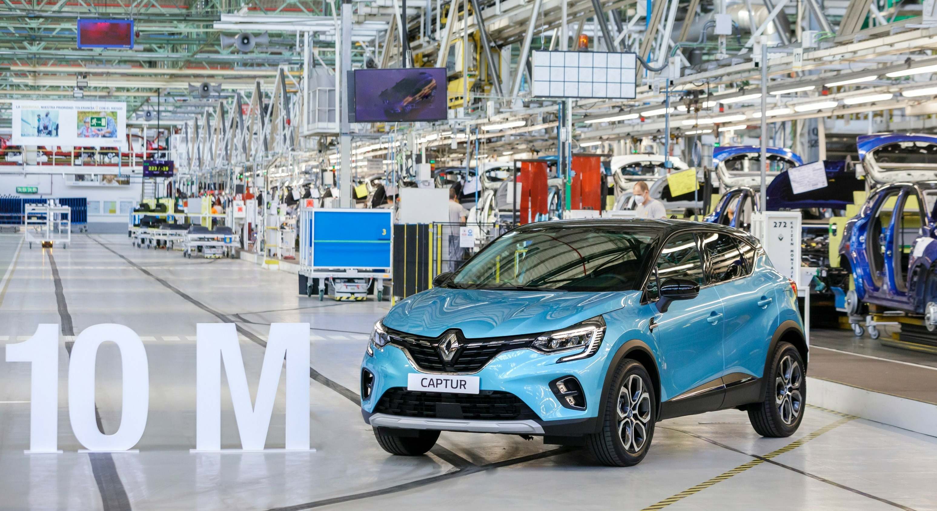Renault Captur en la planta de Valladolid del fabricante | Renault Group