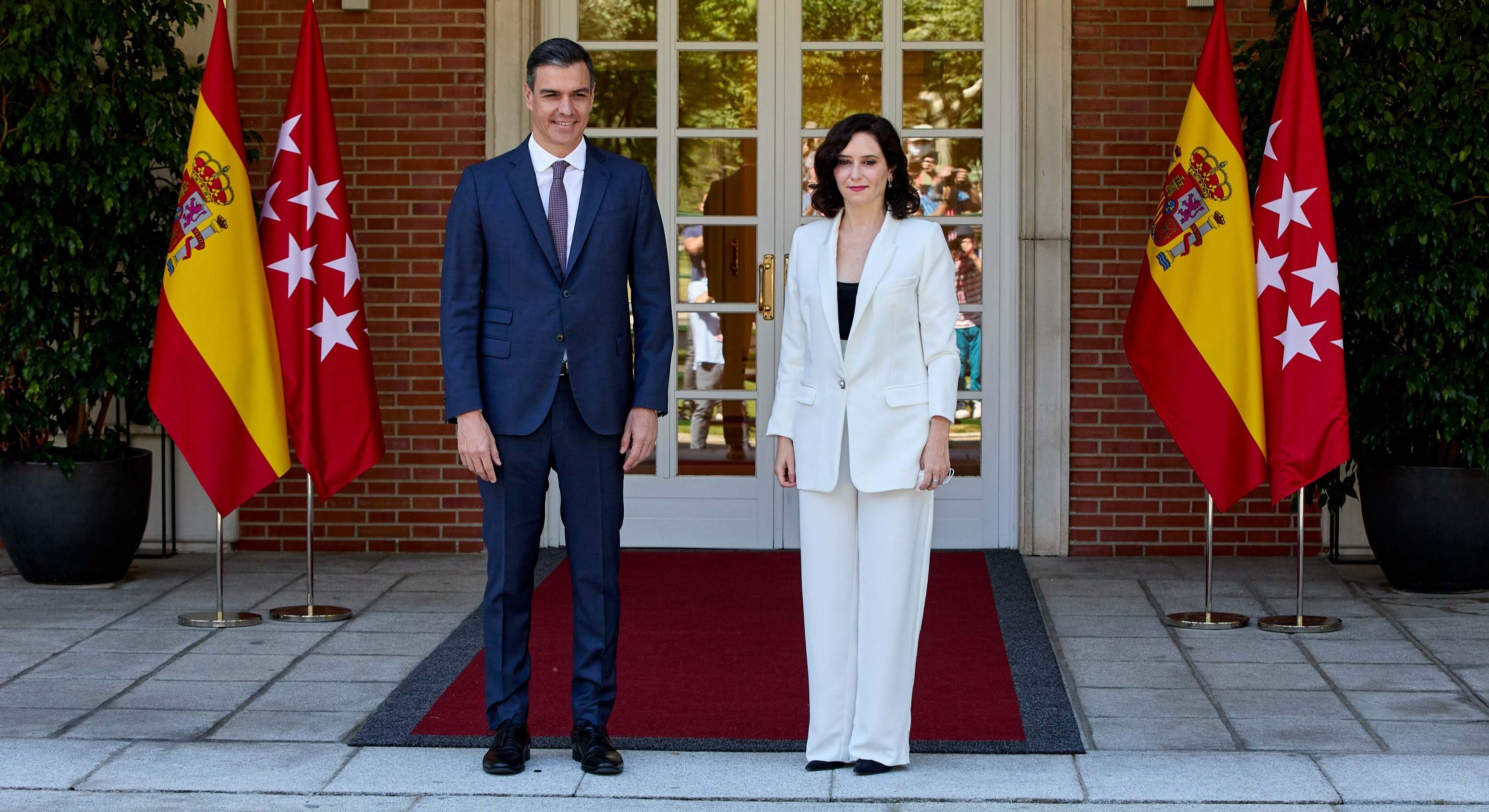 Pedro Sánchez e Isabel Díaz Ayuso.