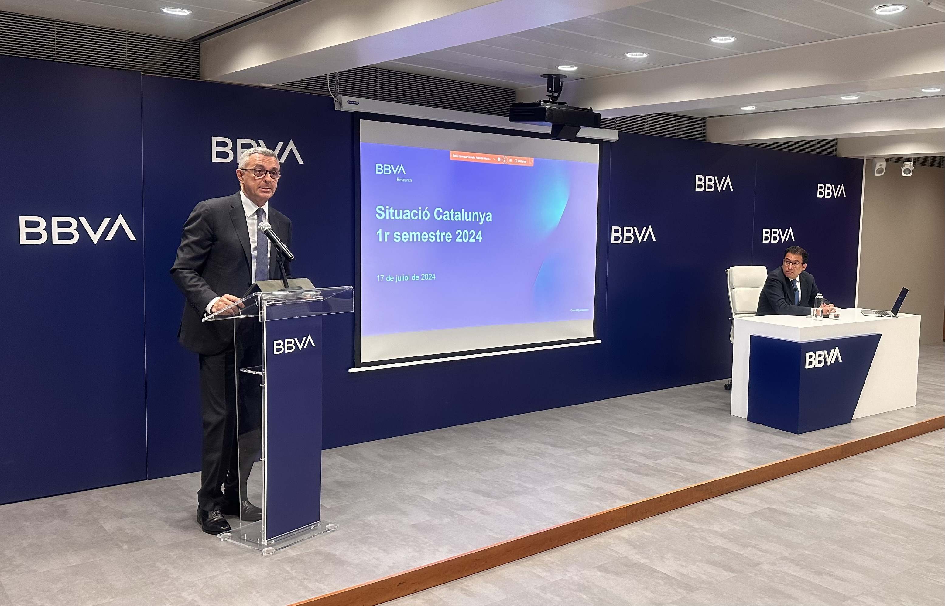 Presentación del informe 'Situación Cataluña 2024 de BBVA Research. EE