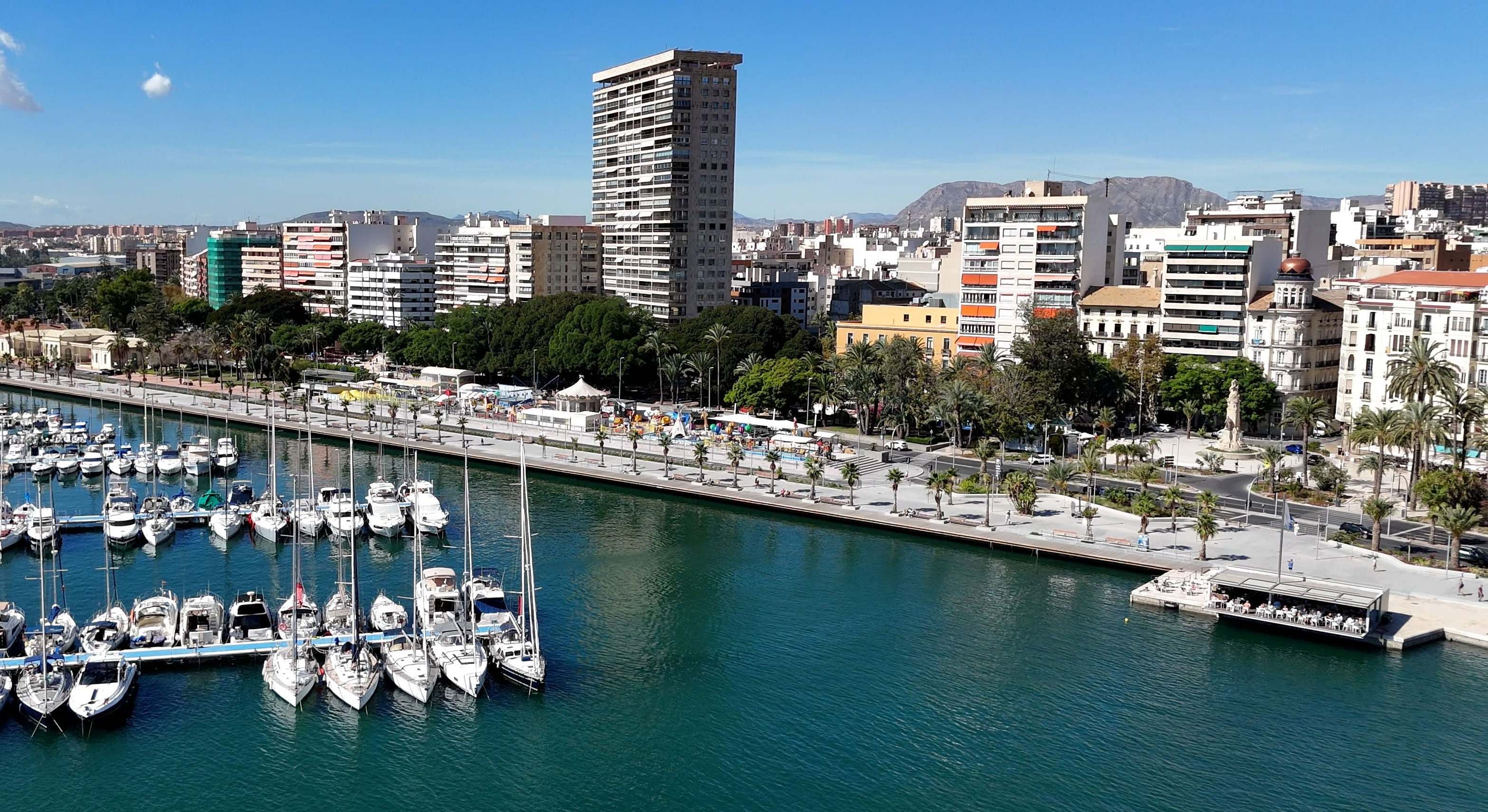 Una vista de Alicante.
