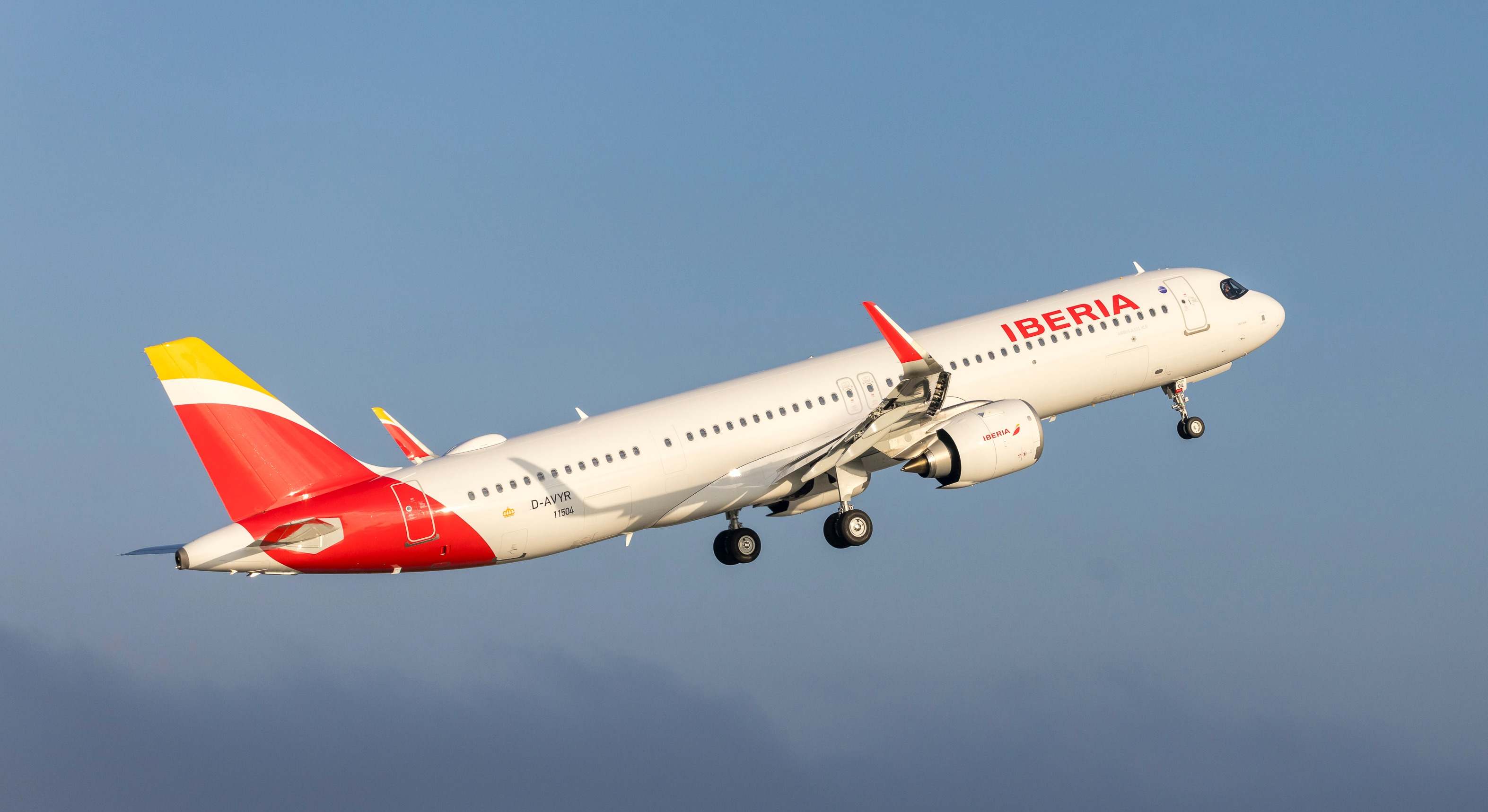 Avión de Iberia.