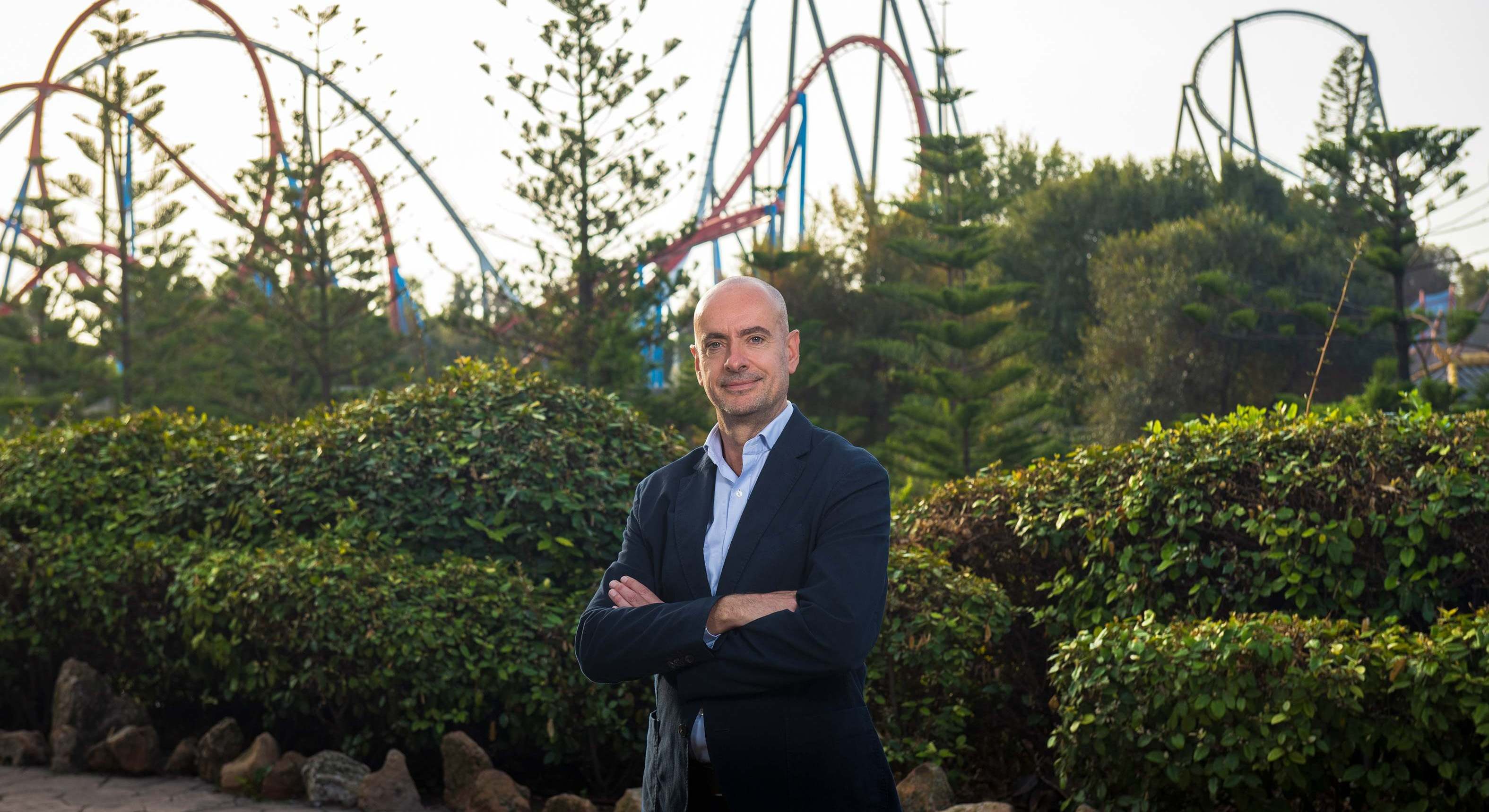 Fernando Aldecoa, director general de PortAventura World. EE