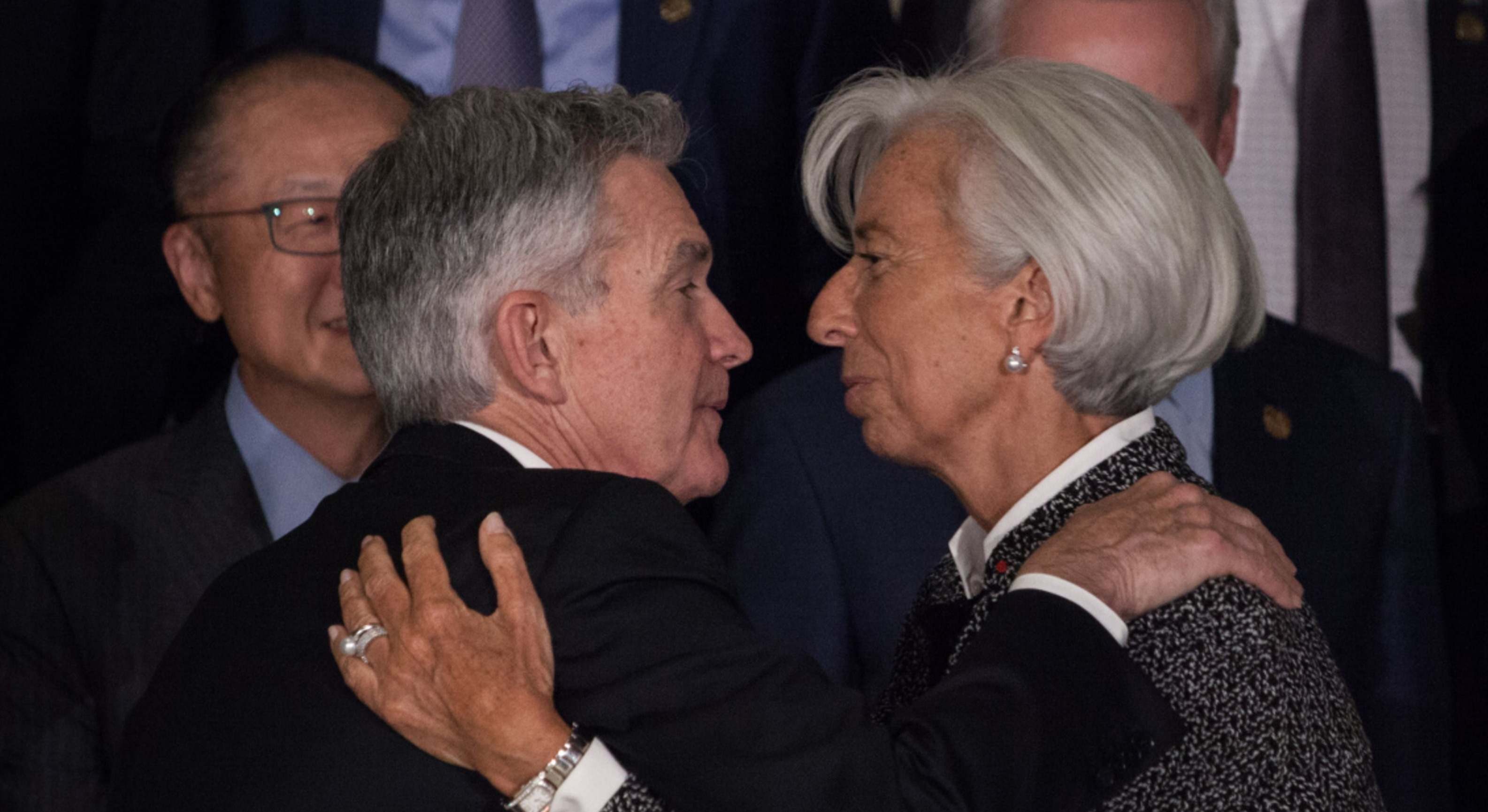 Jerome Powell y Christine Lagarde