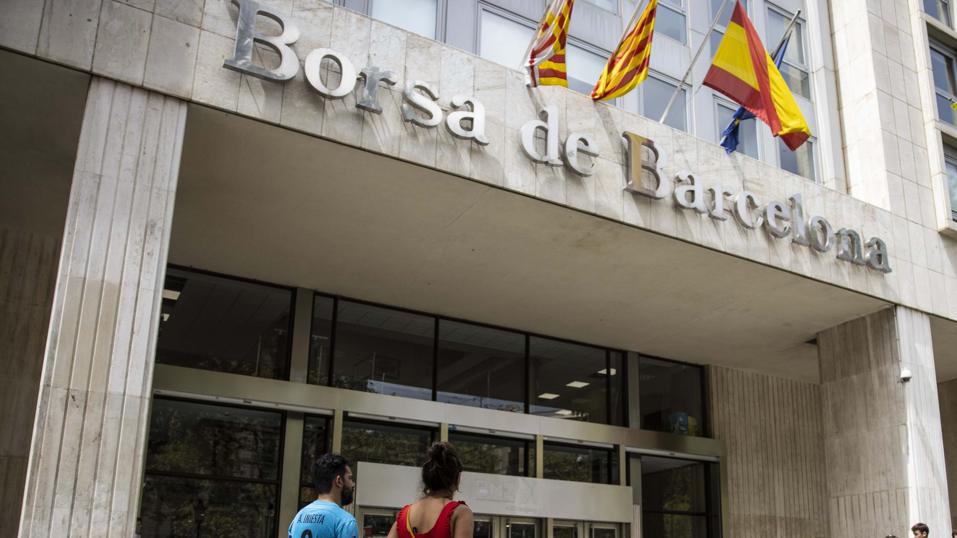 La bolsa de Barcelona