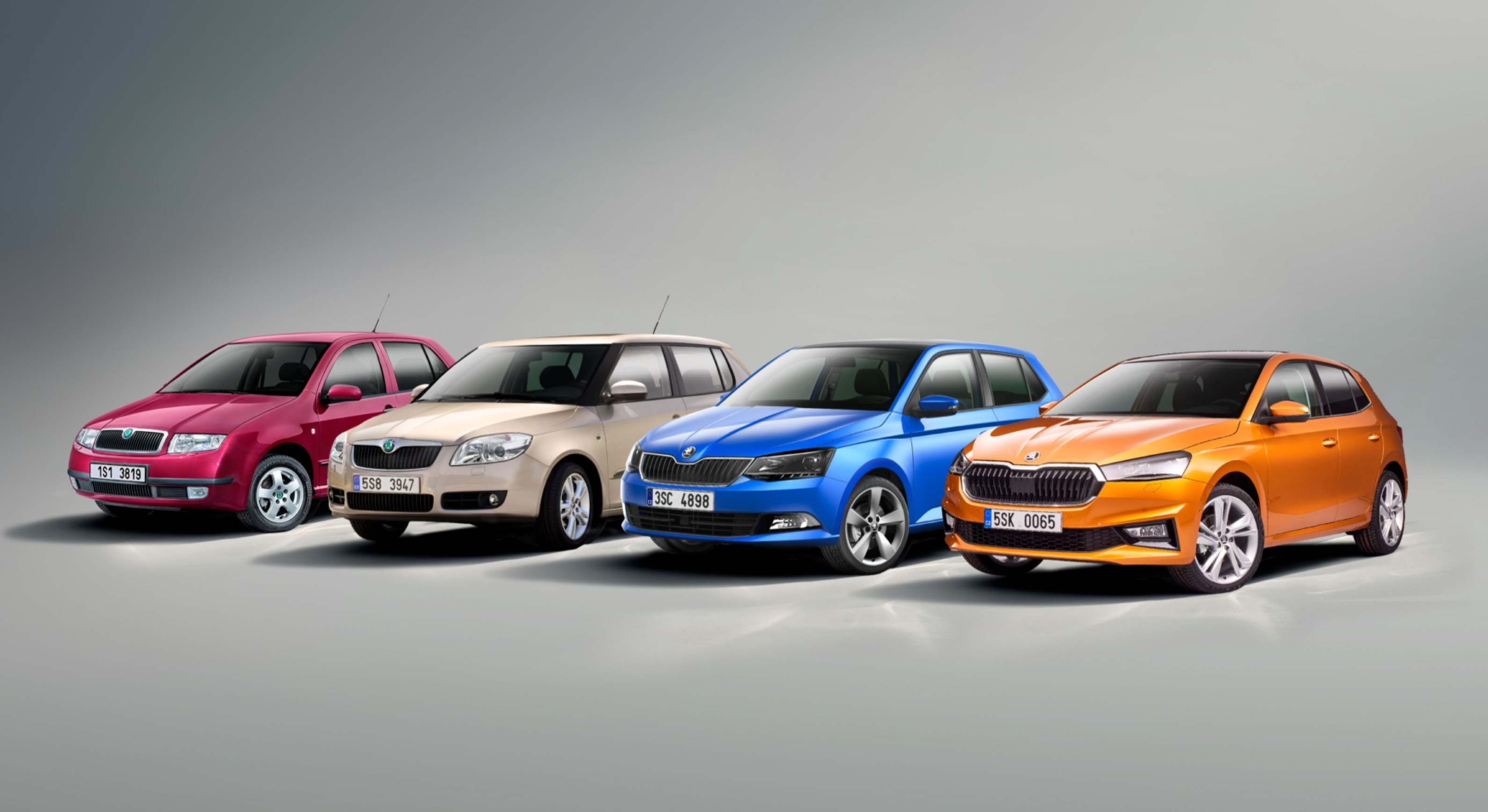 Skoda Fabia generaciones