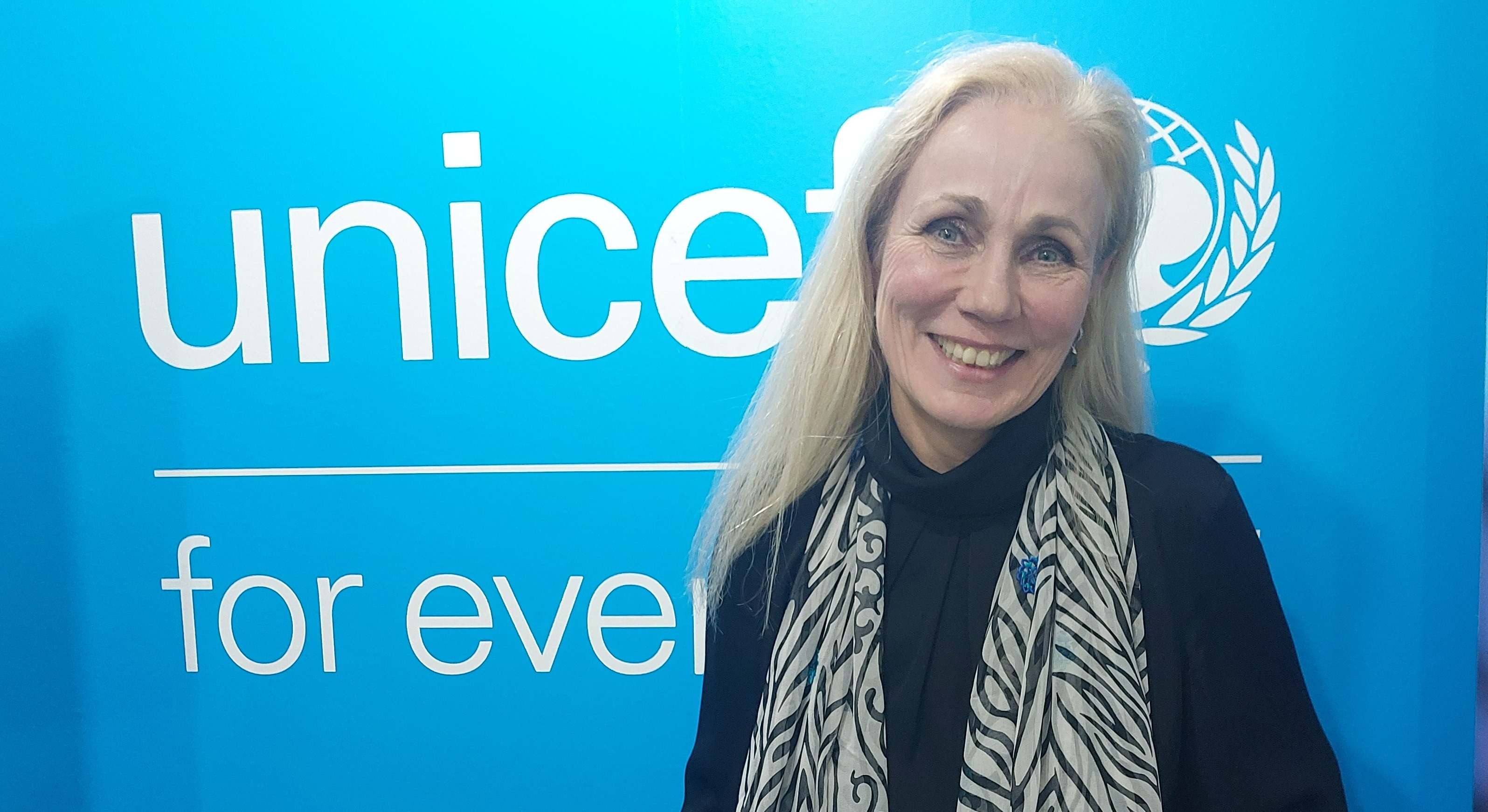 Kitty van der Heijden, directora de partenariados de Unicef