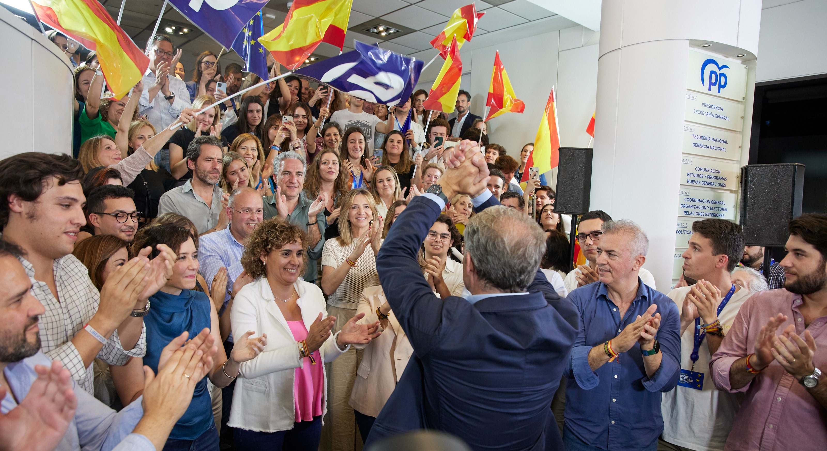 La candidata del PP en las elecciones europeas 2024, Dolors Montserrat. / Foto: EP