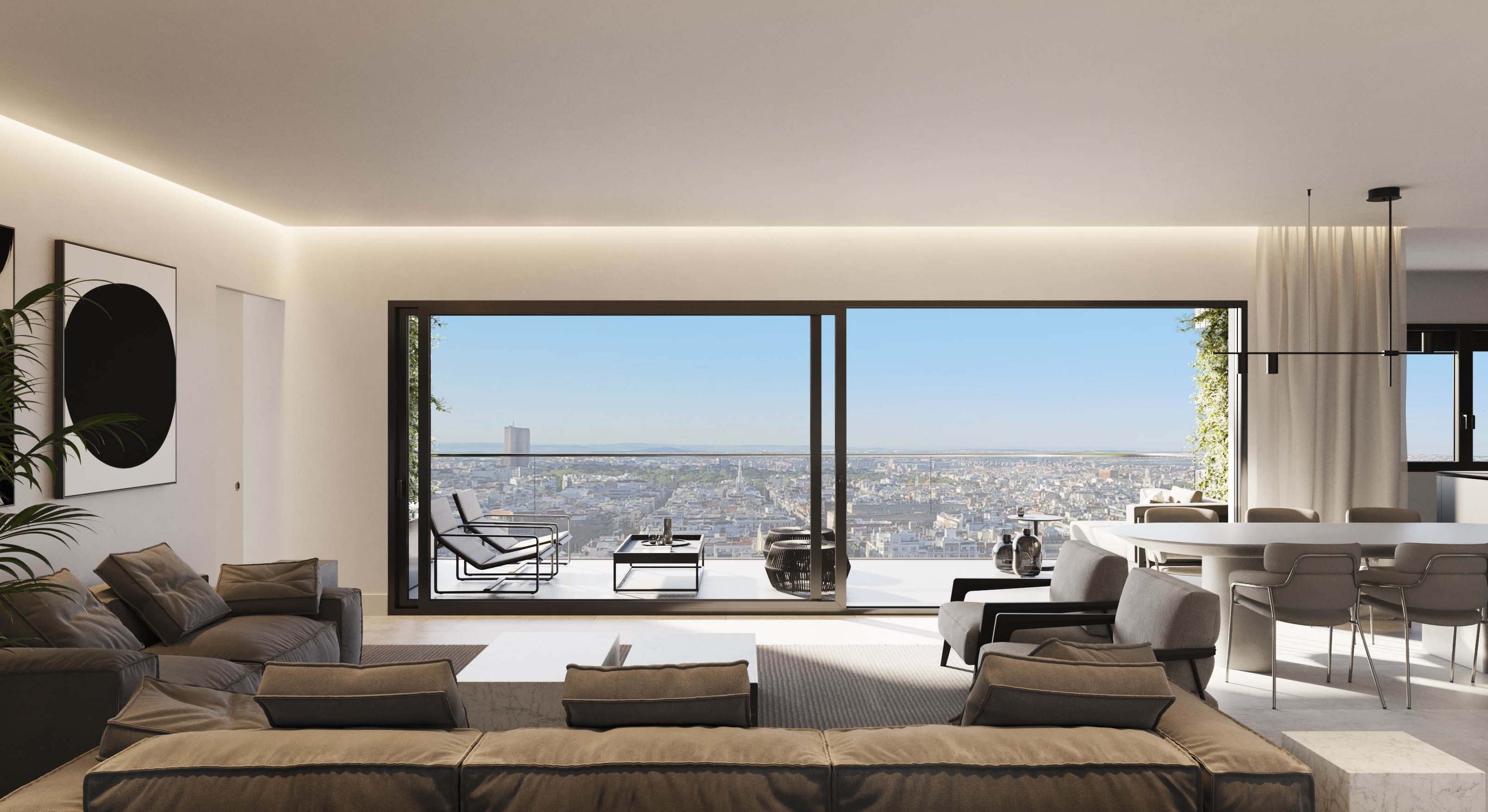 Planta 19 del proyecto de Grupo Lar y BlacRock