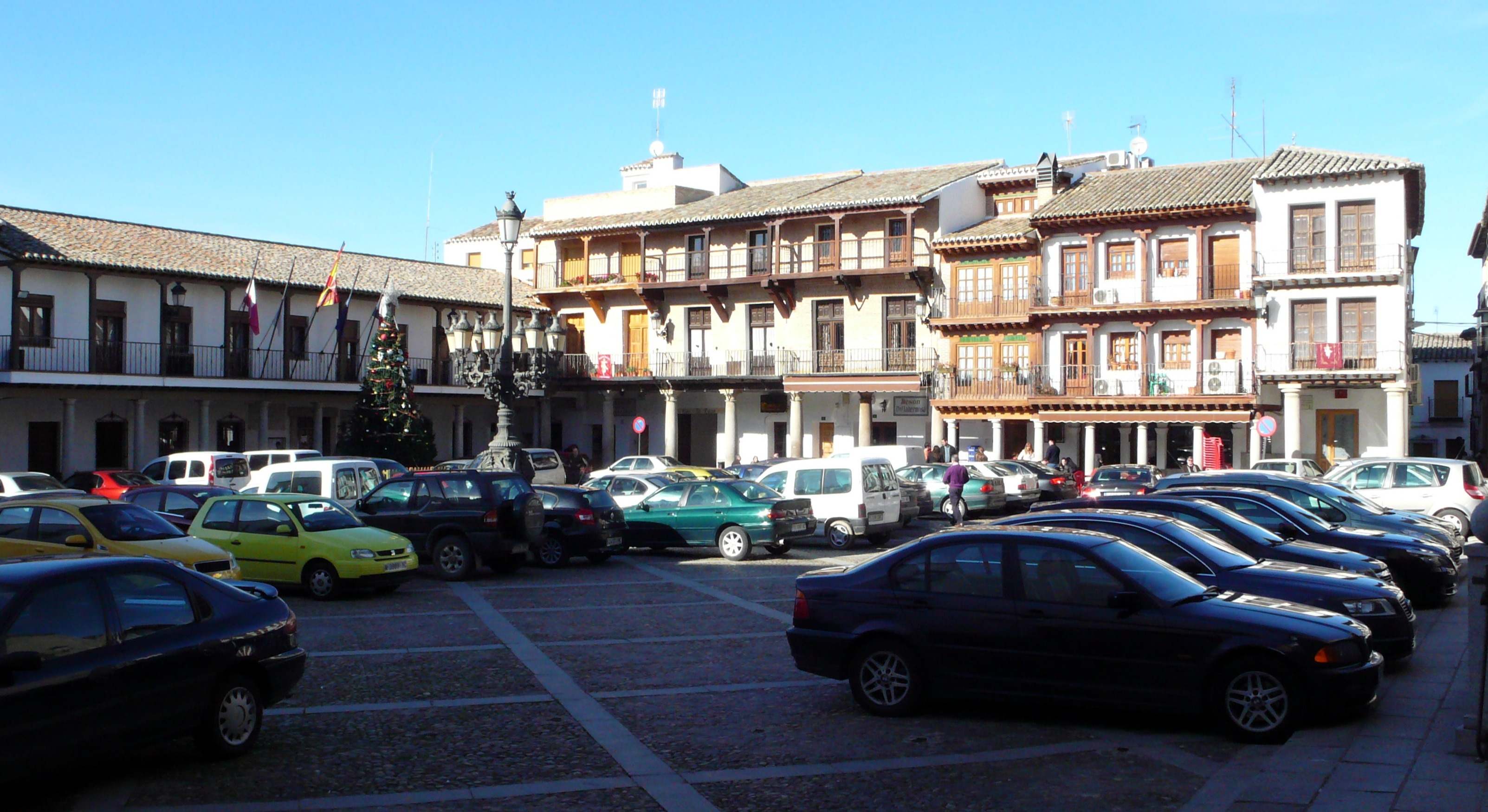 Plaza Mayor de La Puebla de Montalbán (Toledo)