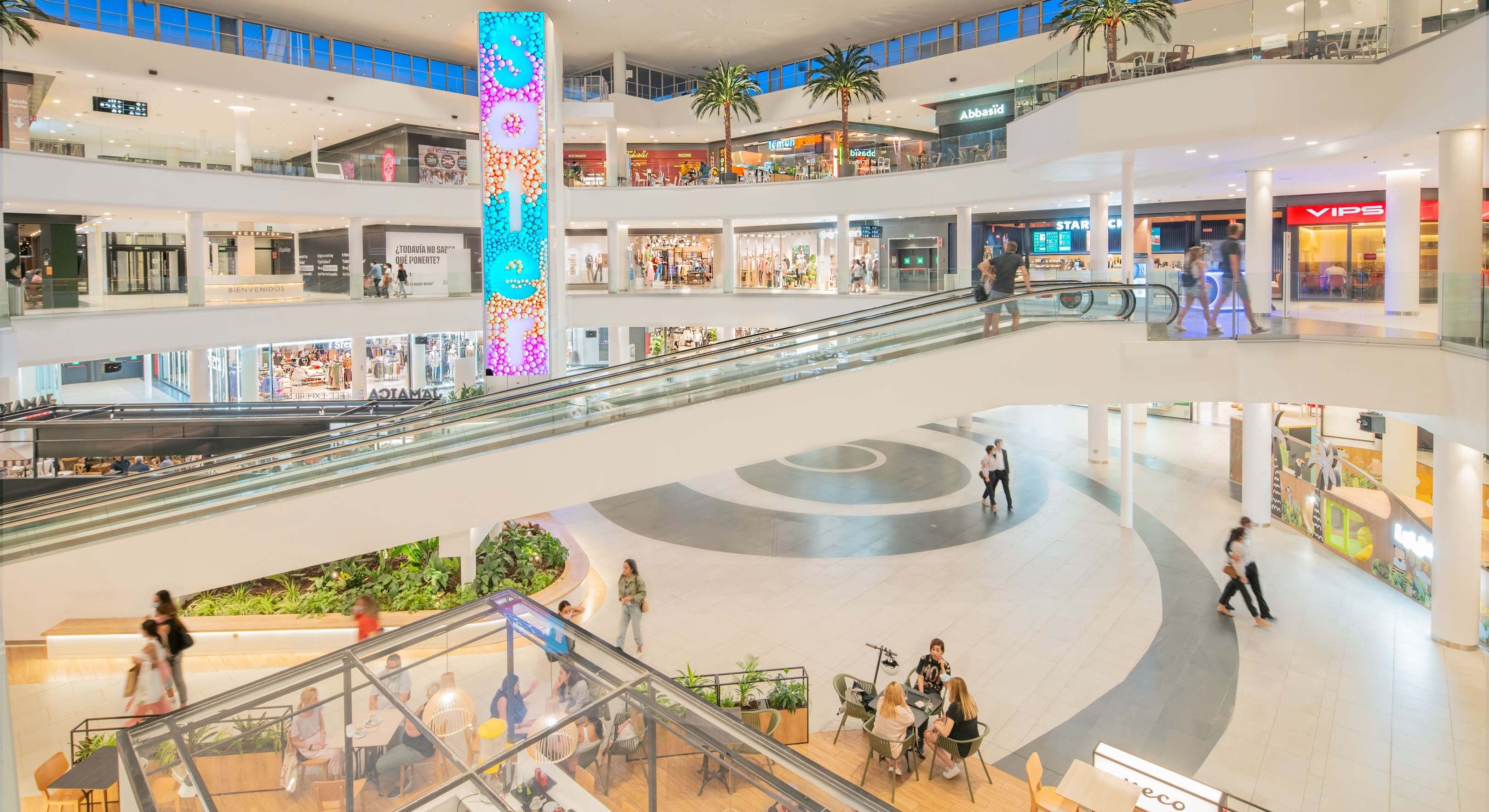 Centro comercial El Saler en Valencia.