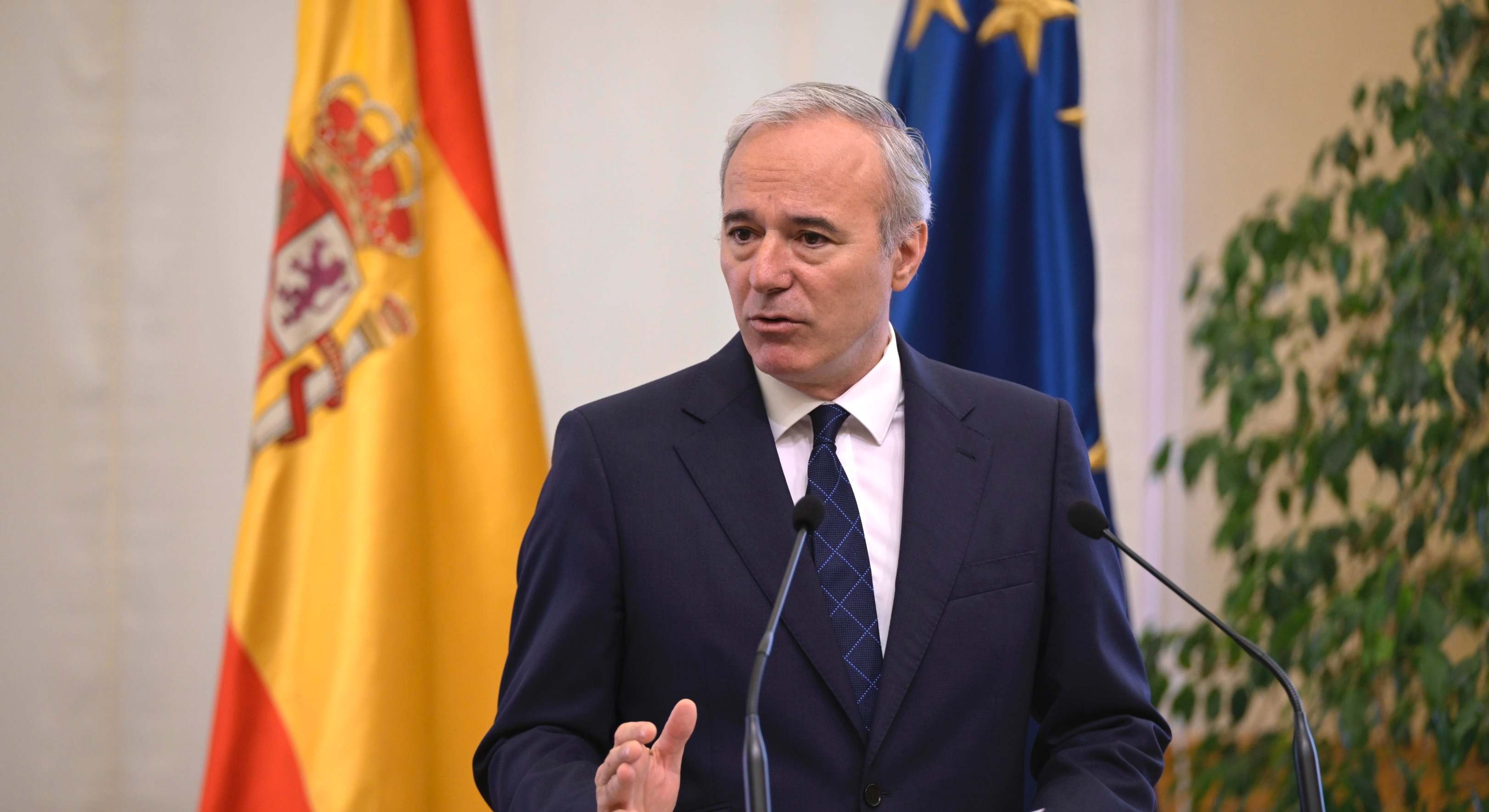 Jorge Azcón, presidente de Aragón.