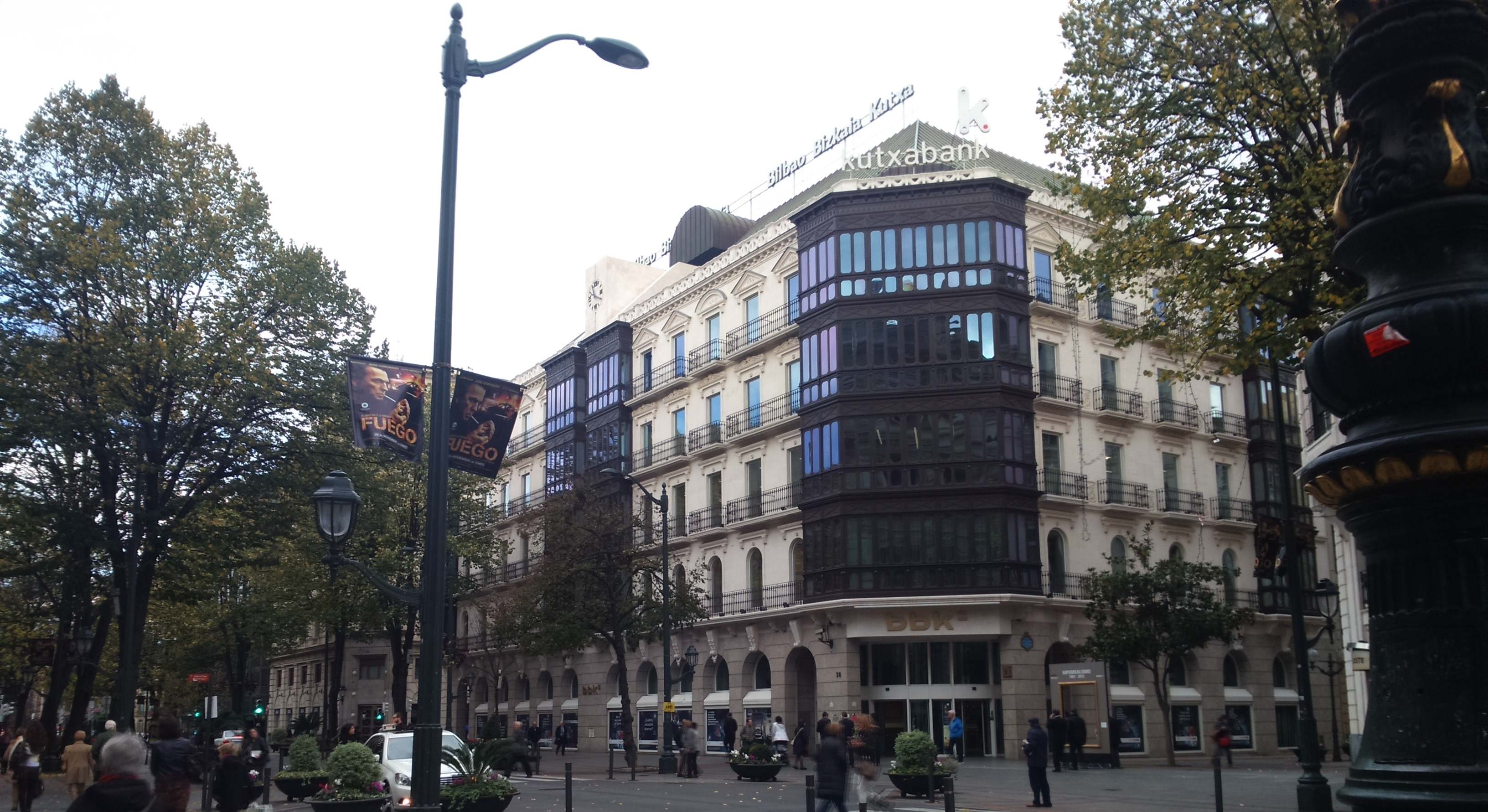 Sede de Kutxabank en Bilbao.