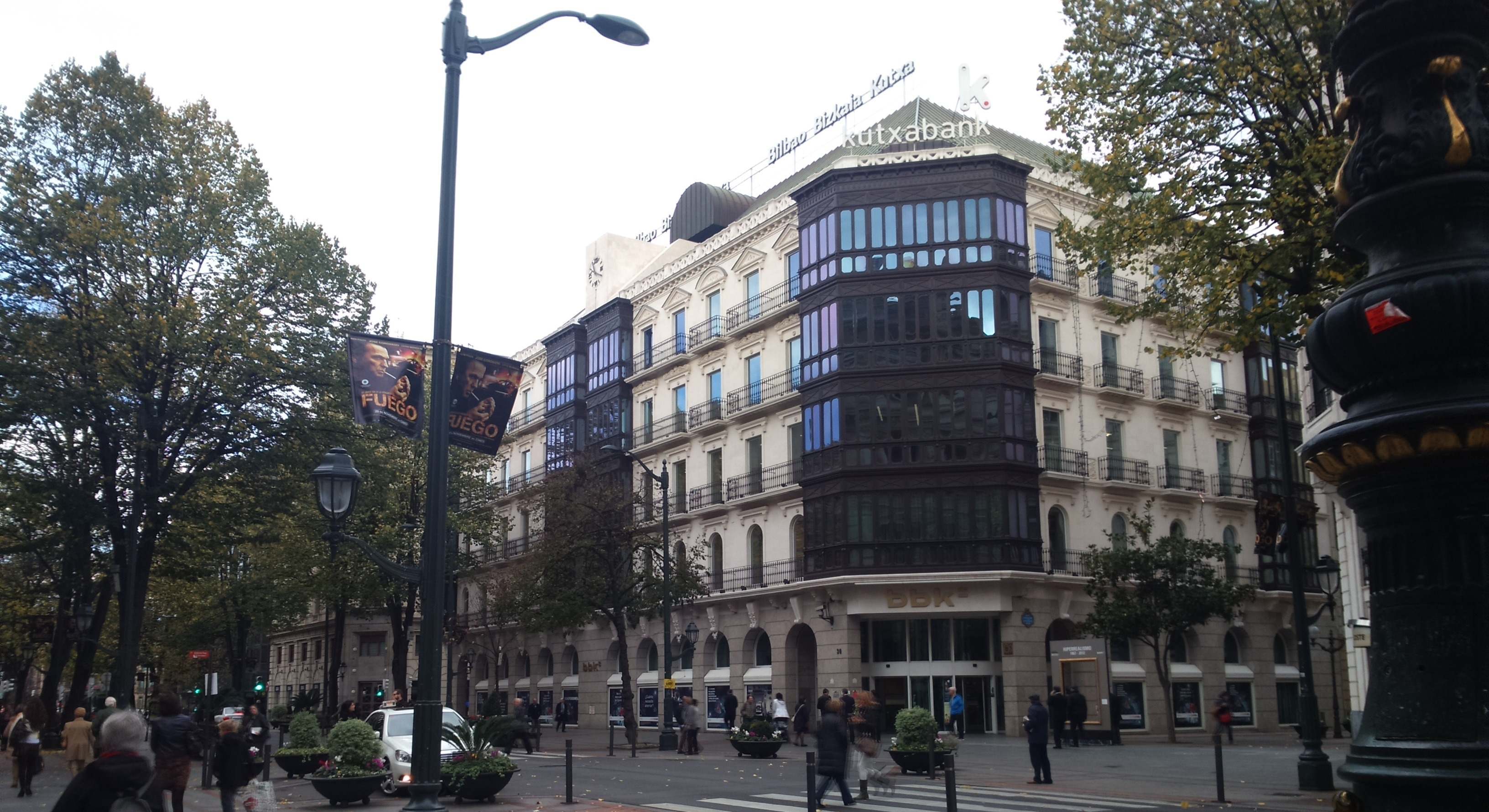Kutxabank, sede de Bilbao.