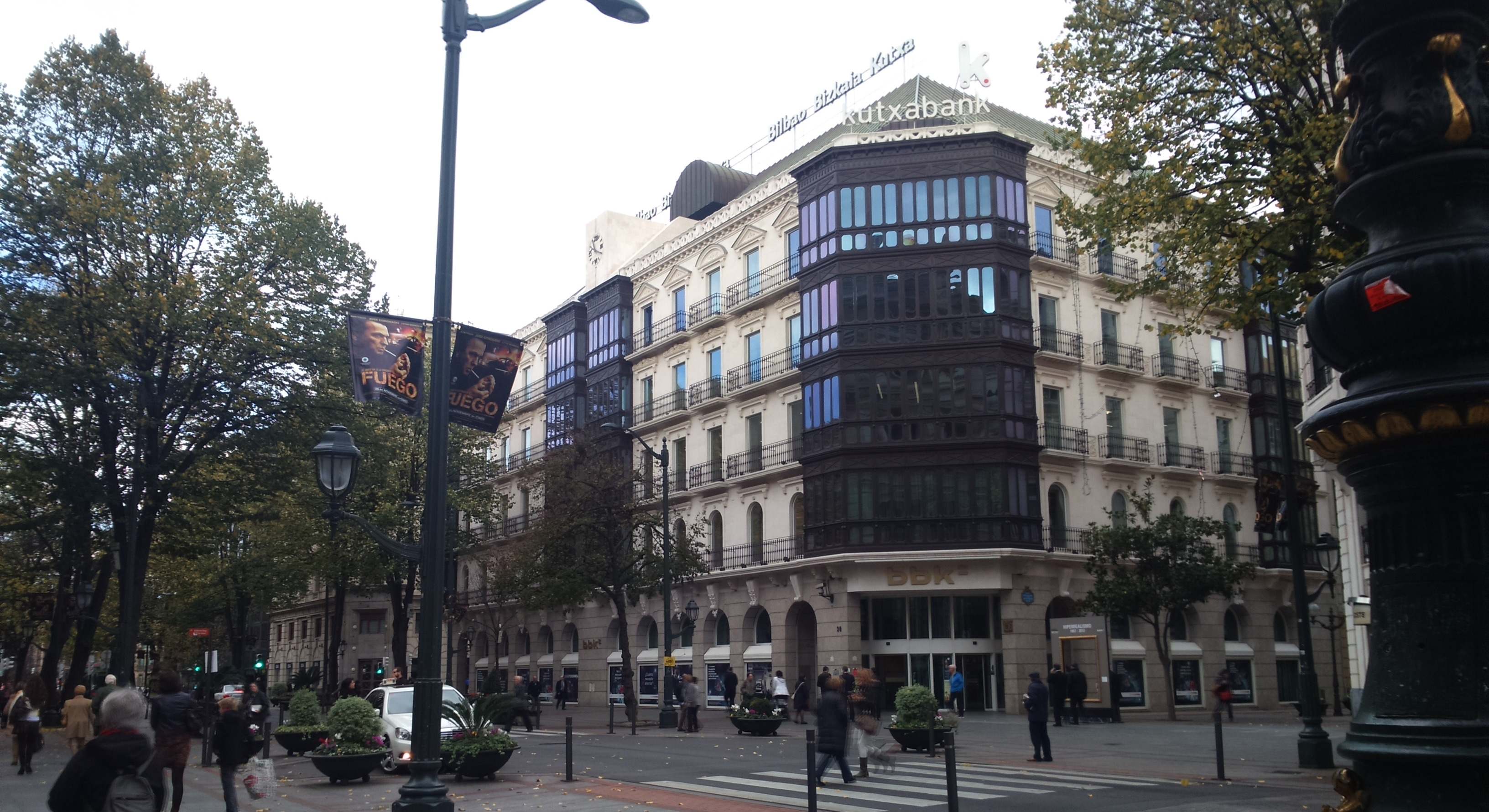 Sede de Kutxabank en Bilbao