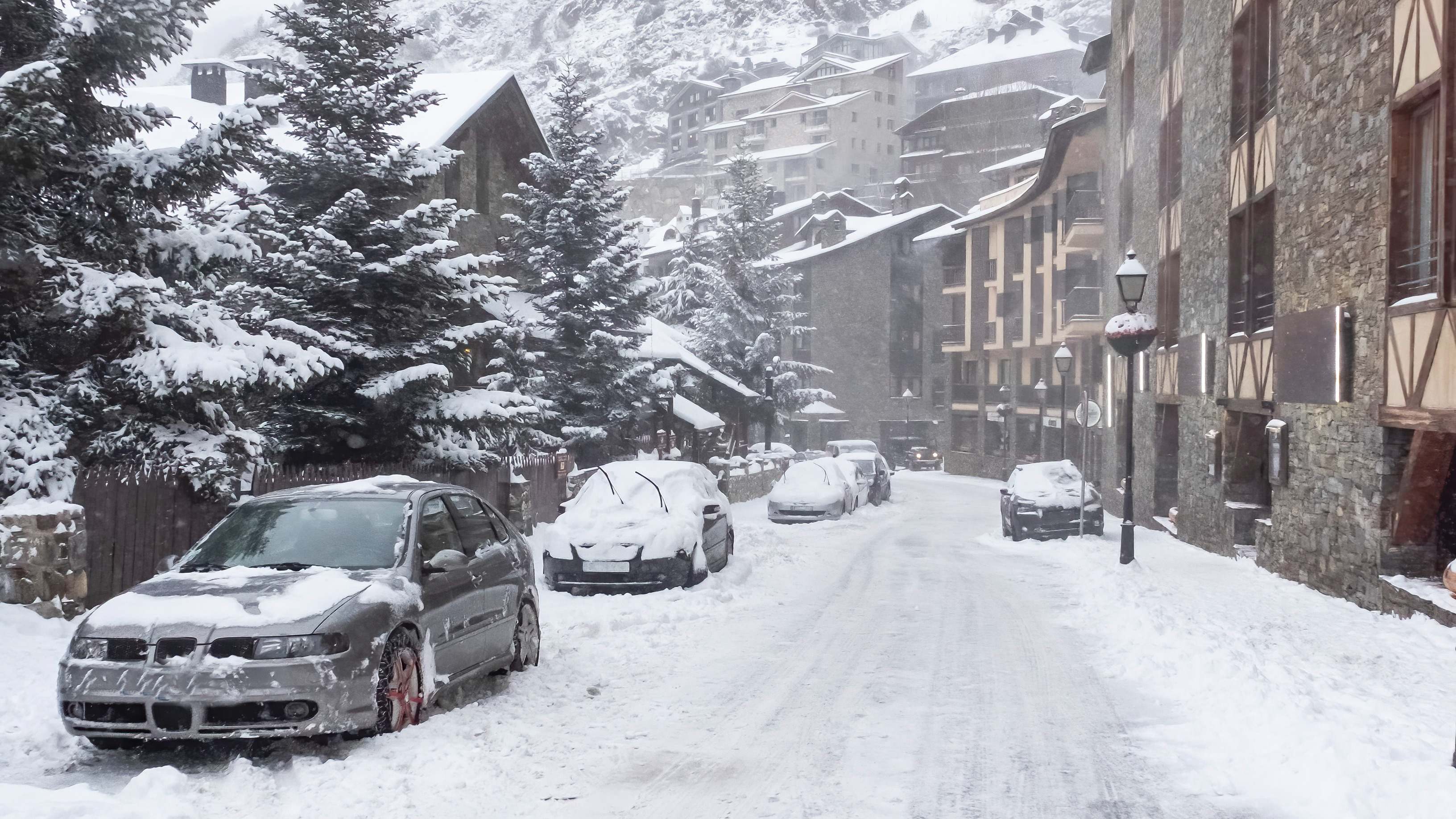 Nevada en Navacerrada
