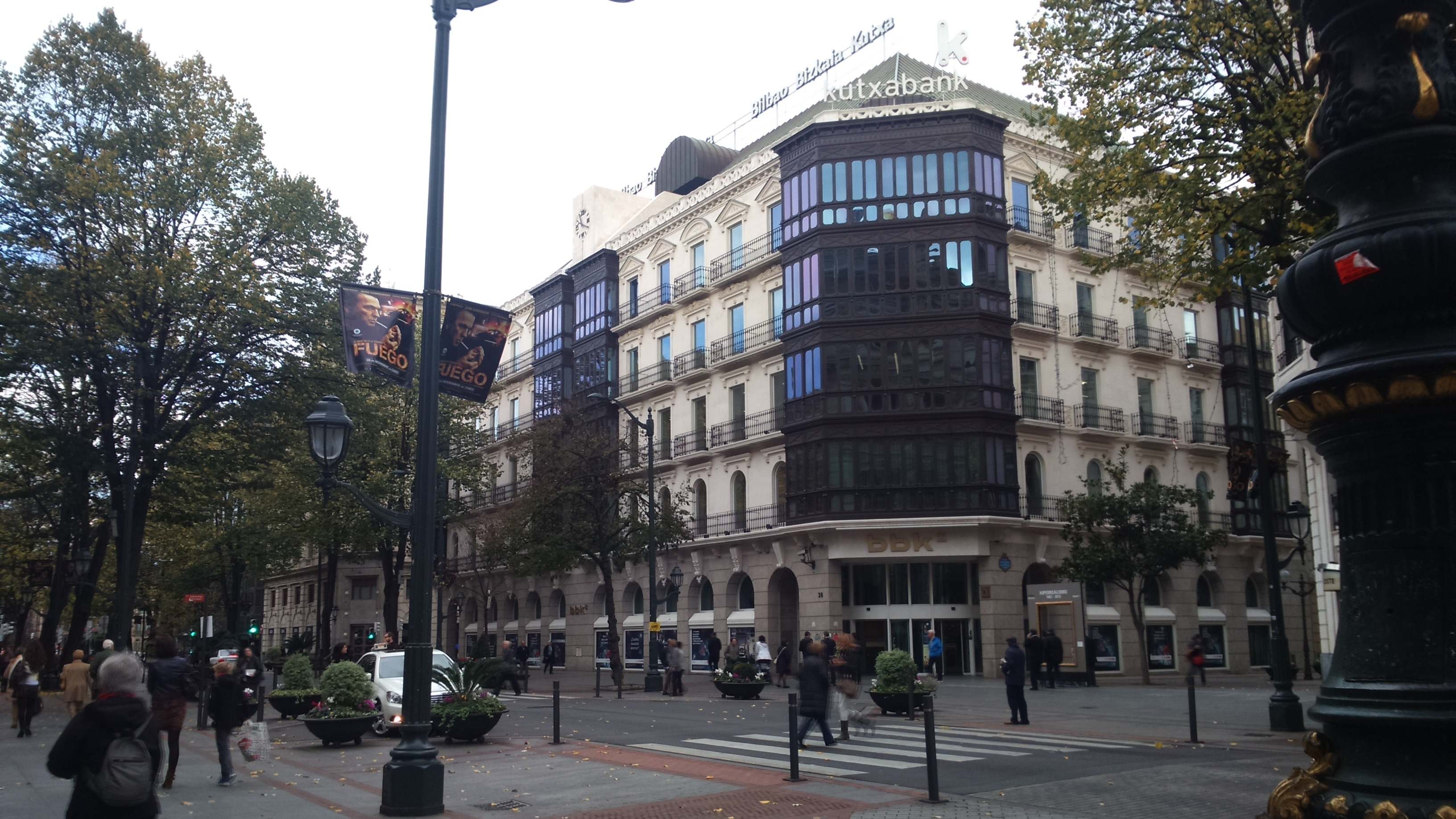 Kutxabank, sede en Bilbao.