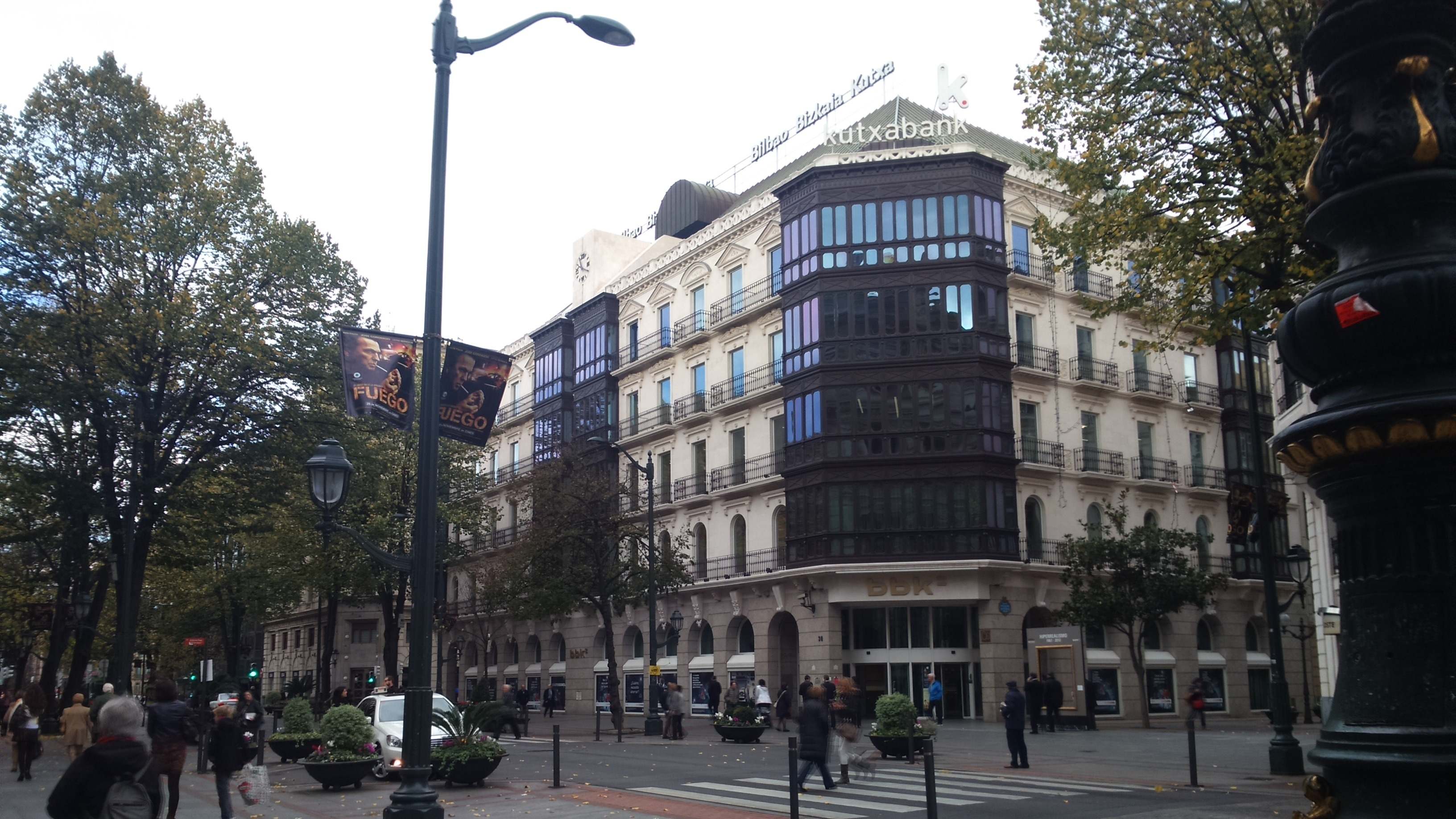 Sede de Kutxabank en Bilbao.