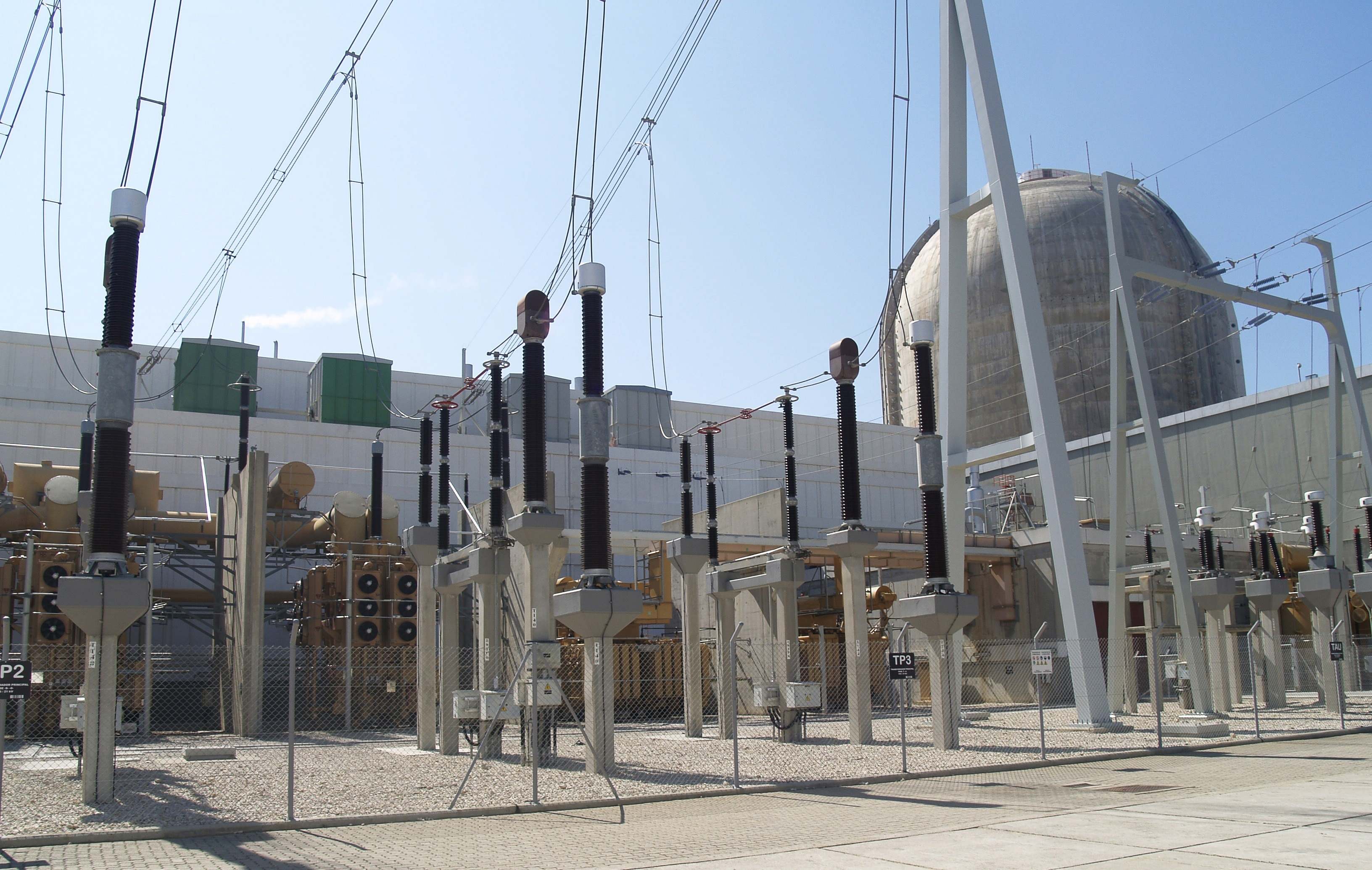 La central nuclear de Vandellós II (Tarragona). EE