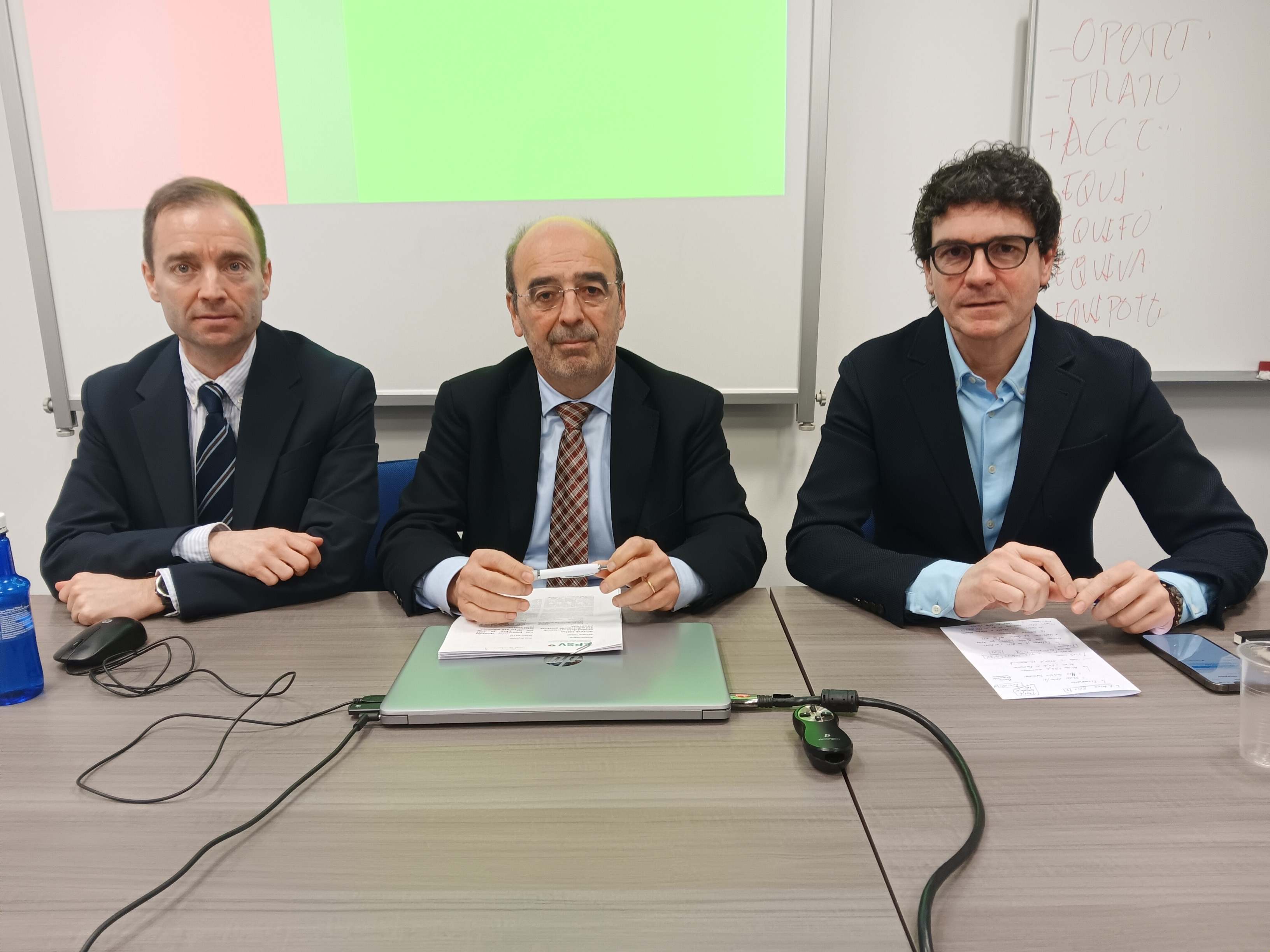 Directivos EPSV vascas.