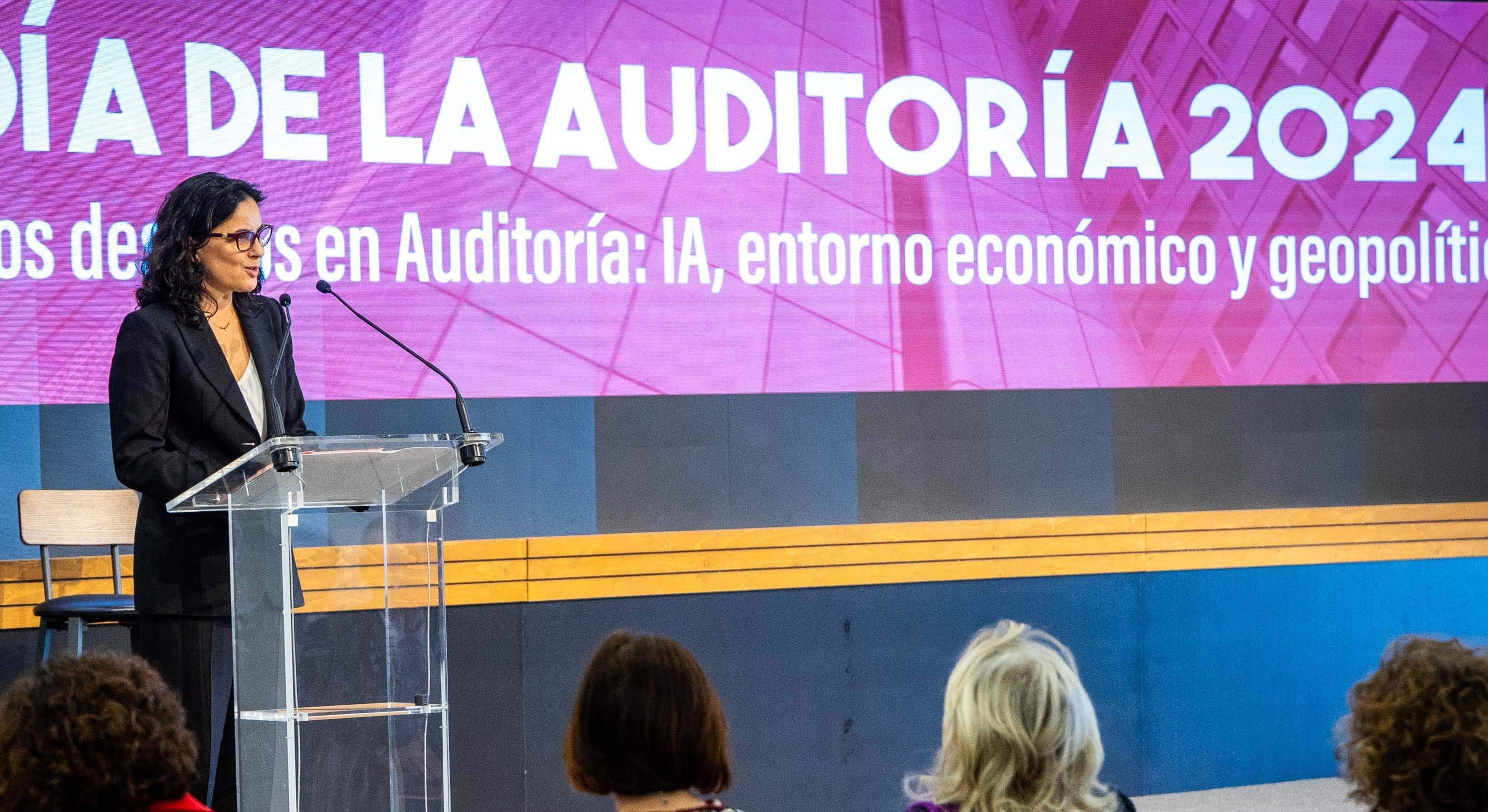 La presidenta del Colegio de Auditores de la Comunidad Valenciana, Lola Mor.