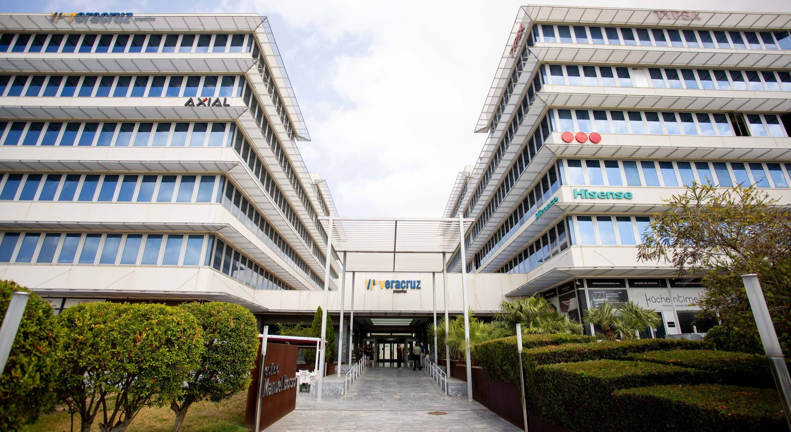 Edificios de oficinas de Veracruz en Táctica.