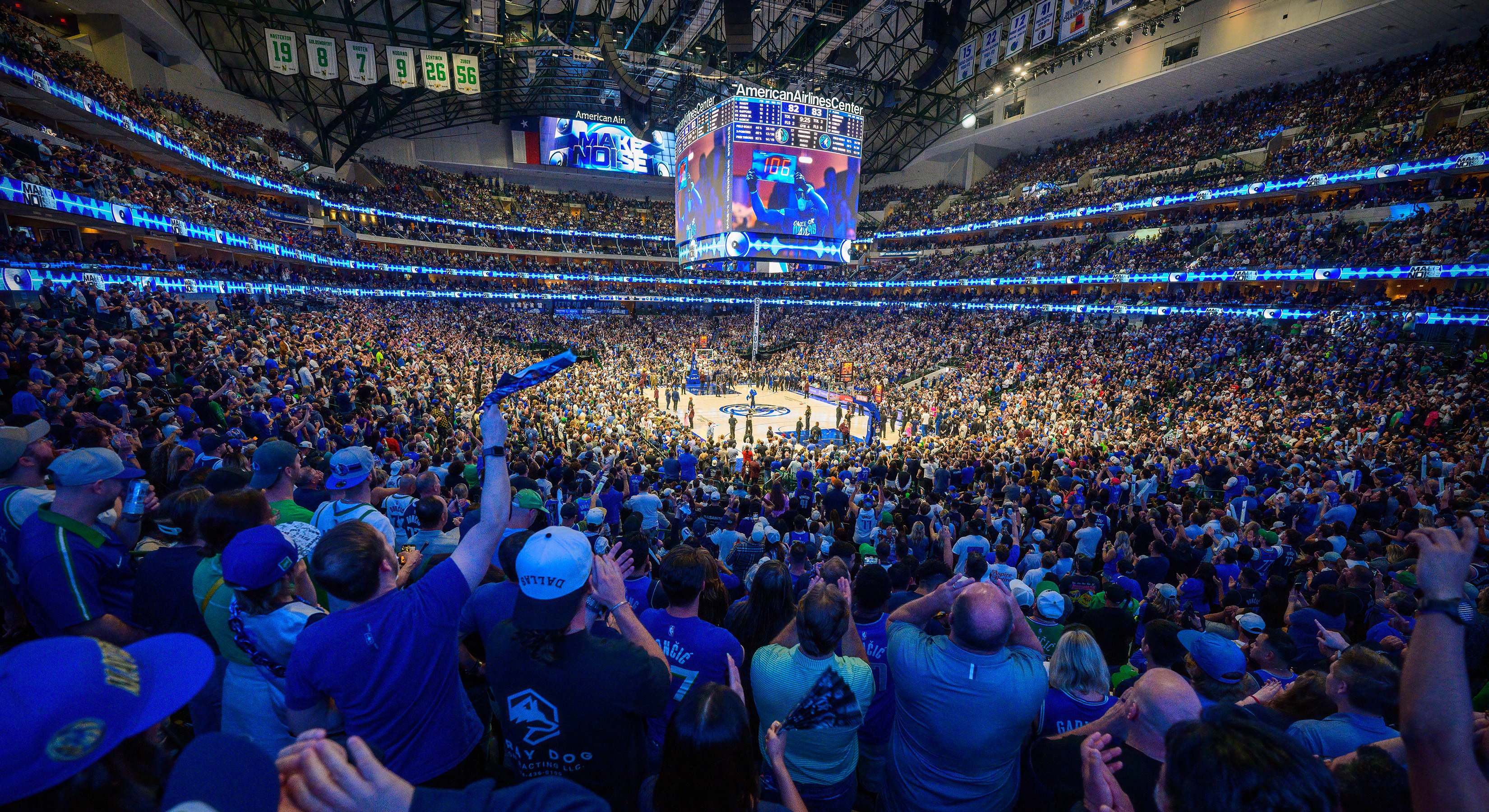 El partido Minnesota Timberwolves - Dallas Mavericks de la NBA