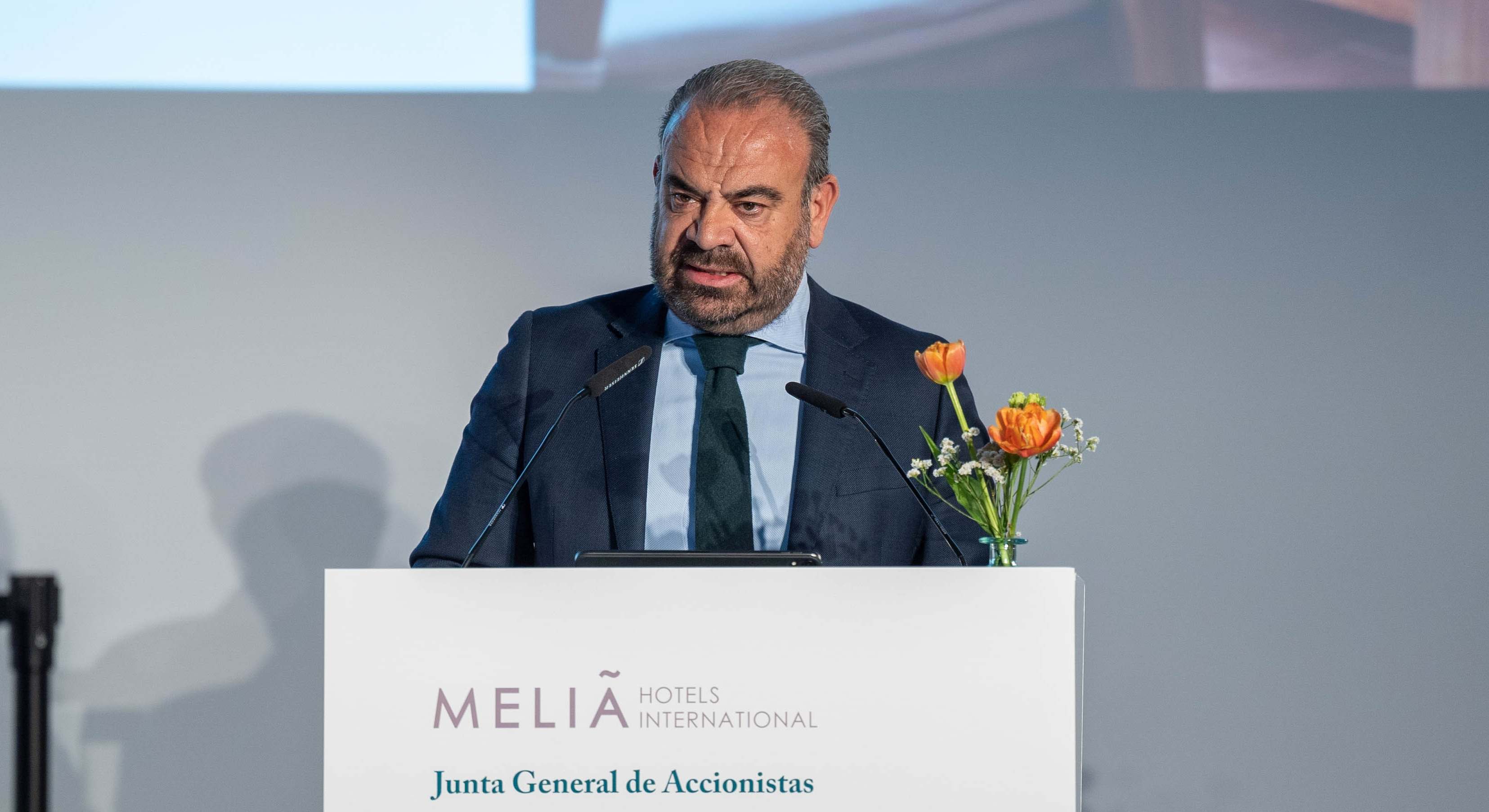 Gabriel Escarrer Jaume, presidente y CEO de Meliá.