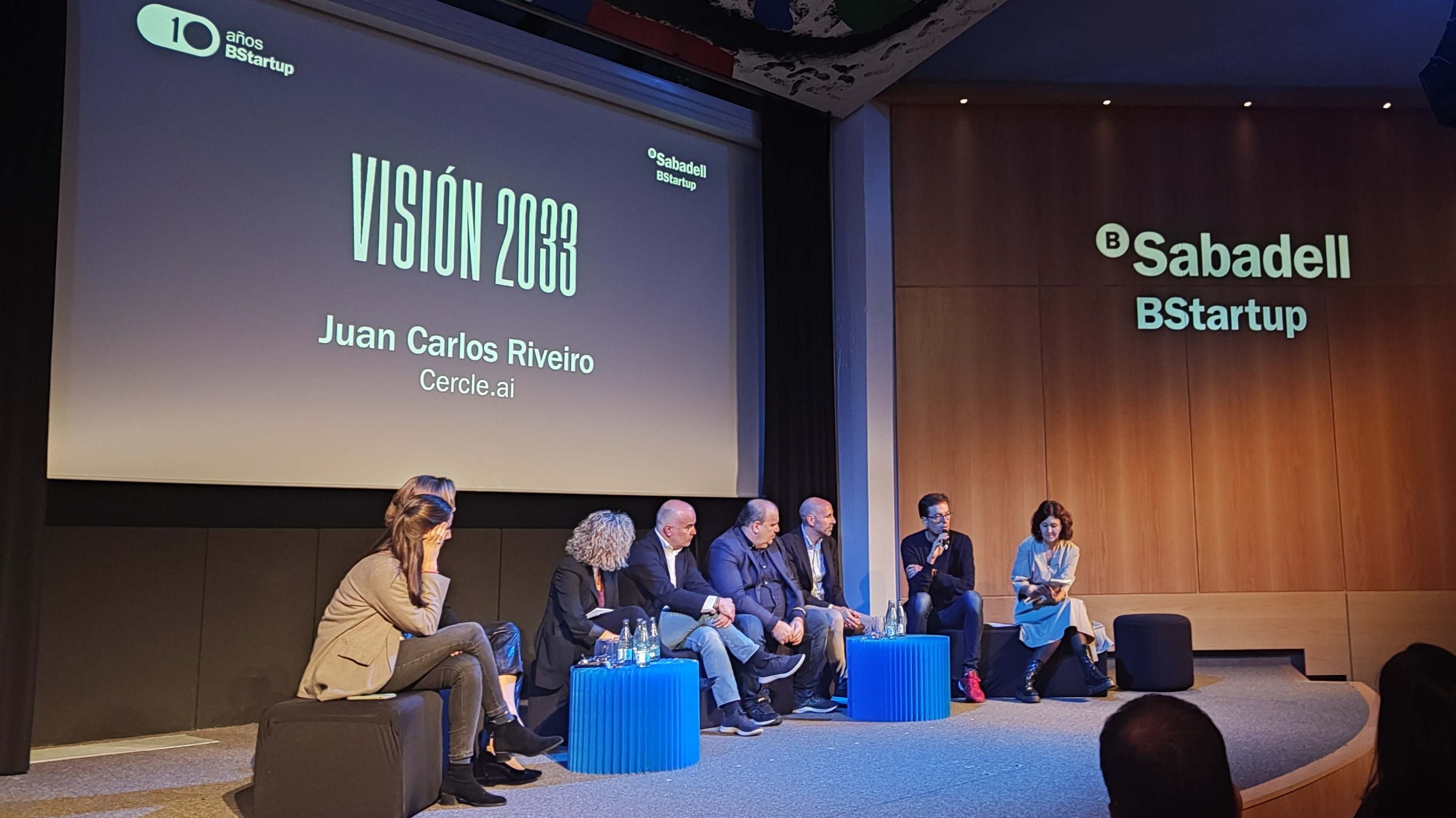 Mesa redonda del décimo aniversario de BStartup.