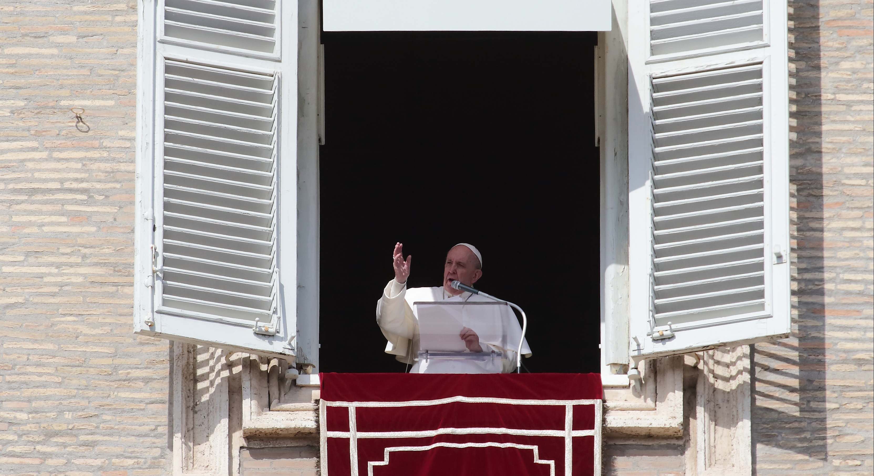 Imagen de archivo del Papa Francisco.