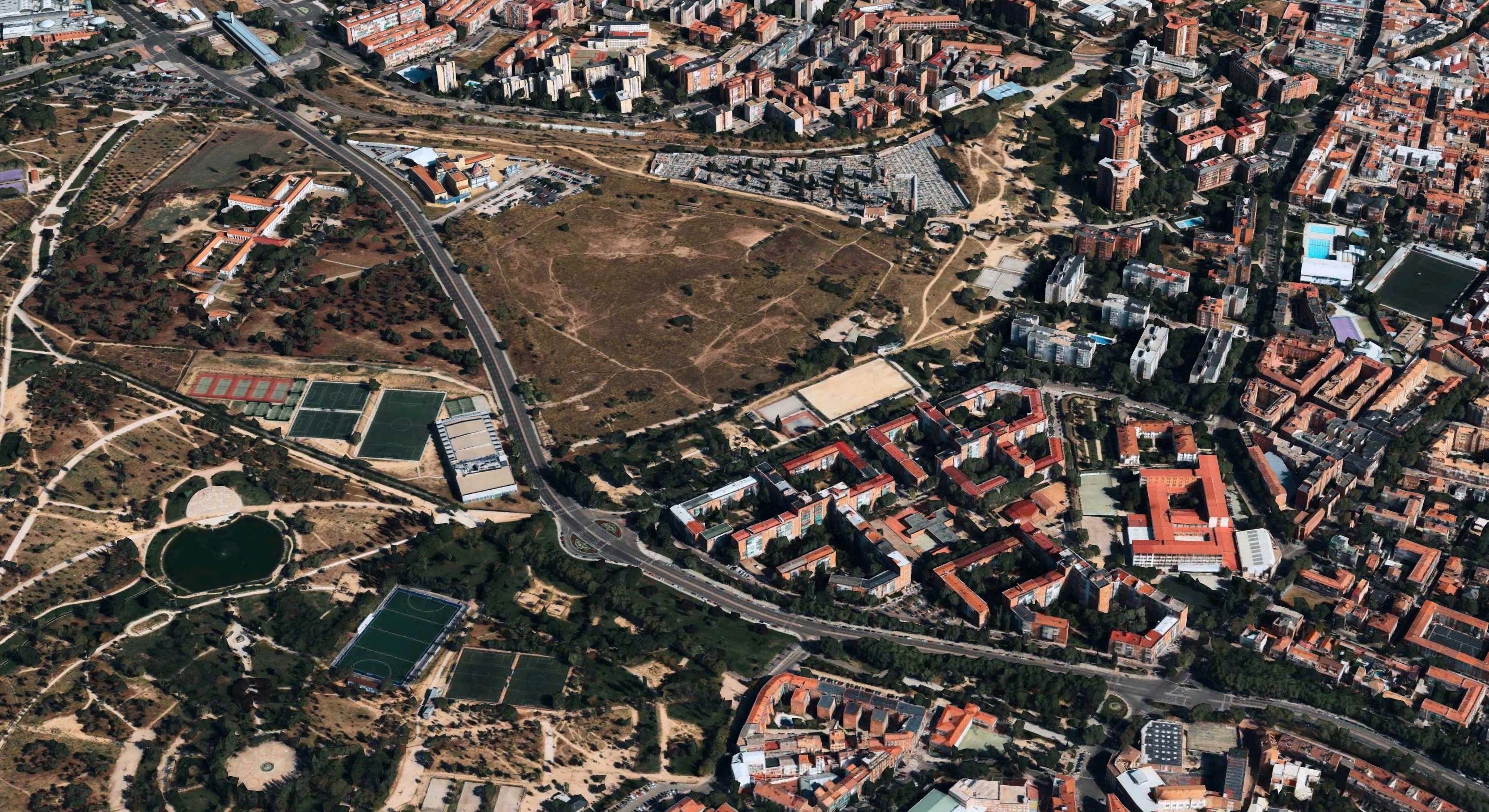 Terrenos donde se ubicaba la cárcel de Carabanchel