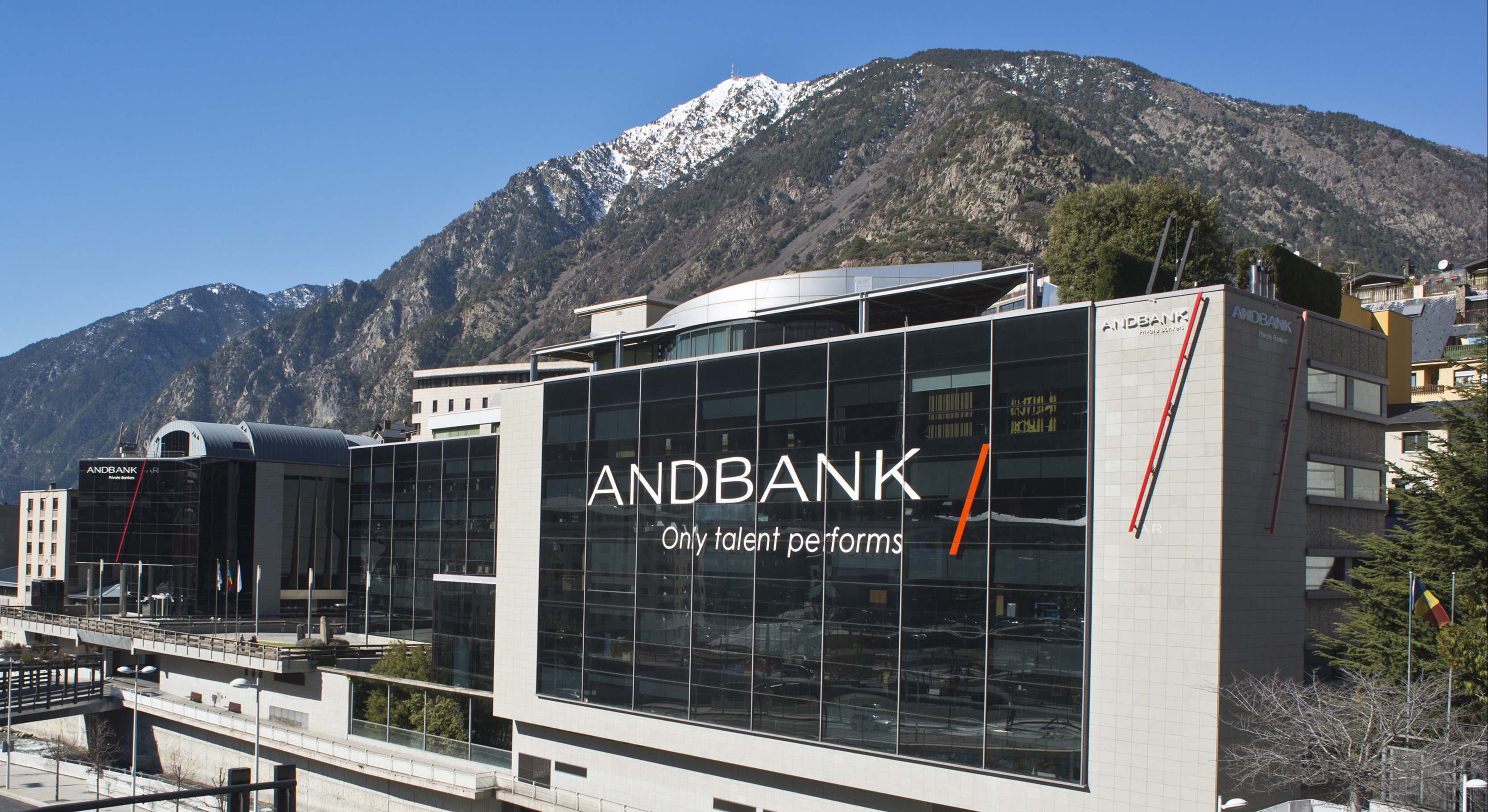 Sede de Andbank en Andorra La Vella.