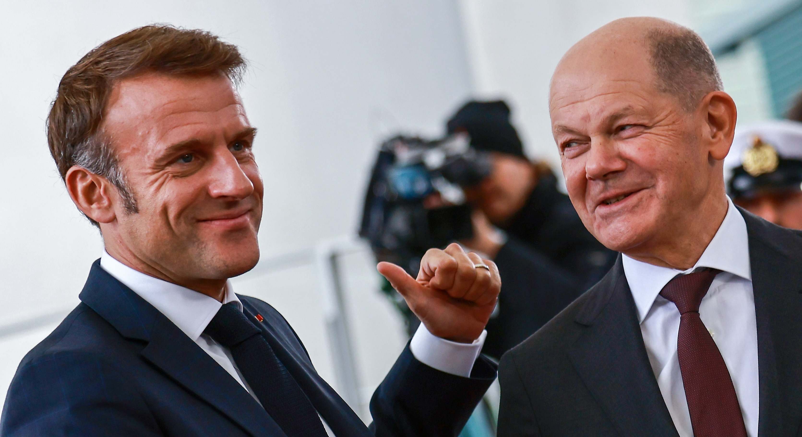 scholz macron