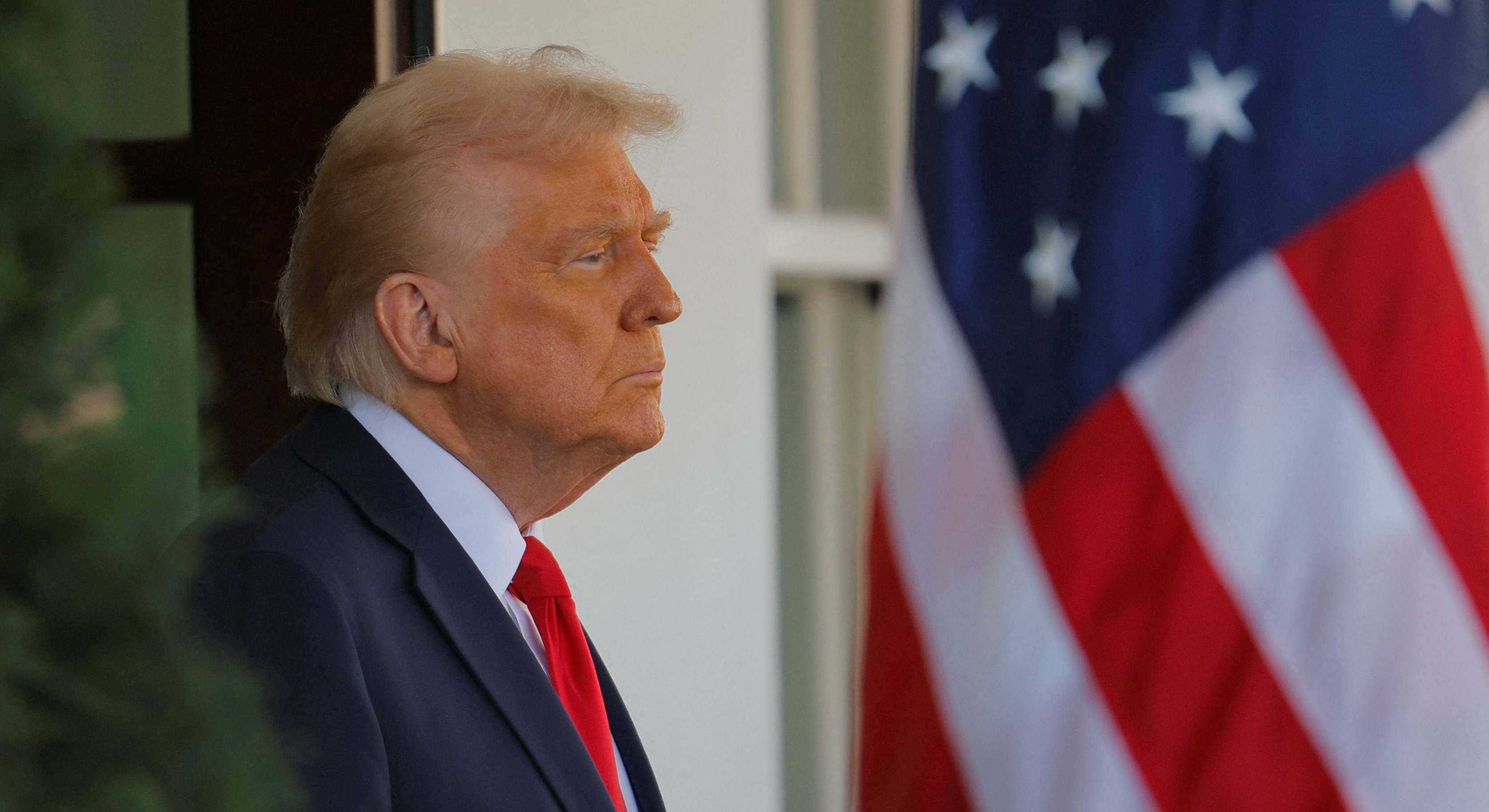Donald Trump, en la Casa Blanca. Foto: Reuters