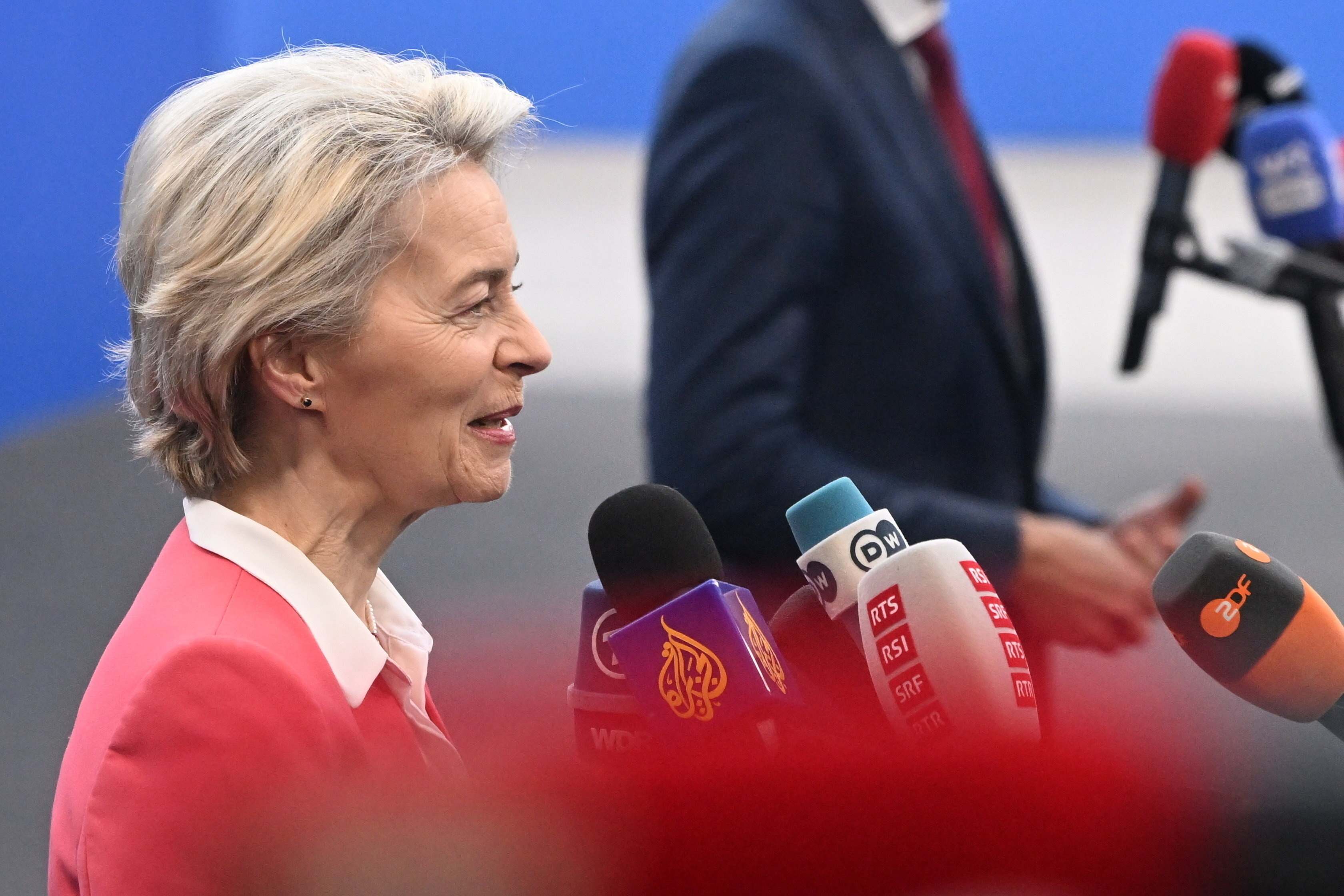 La presidenta de la Comisión Europea, Ursula von der Leyen.